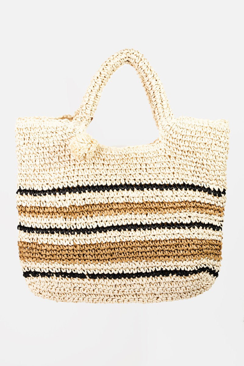 GBZ ★ Sunny Straw Tote Bag