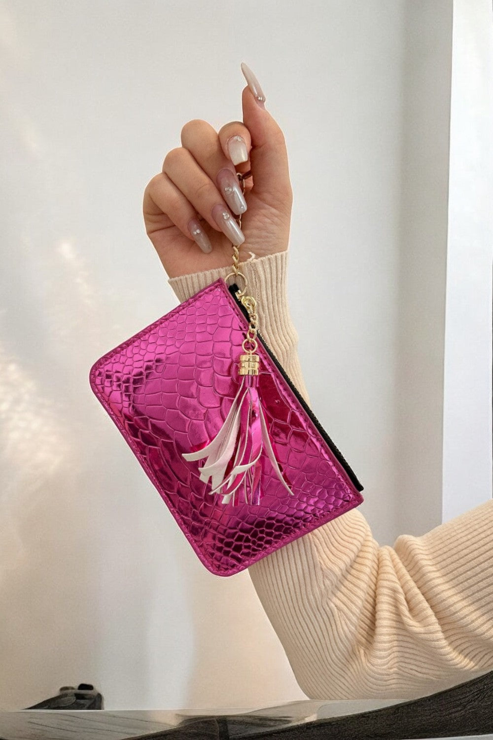 GBZ ★ Tassel Trim Card Case