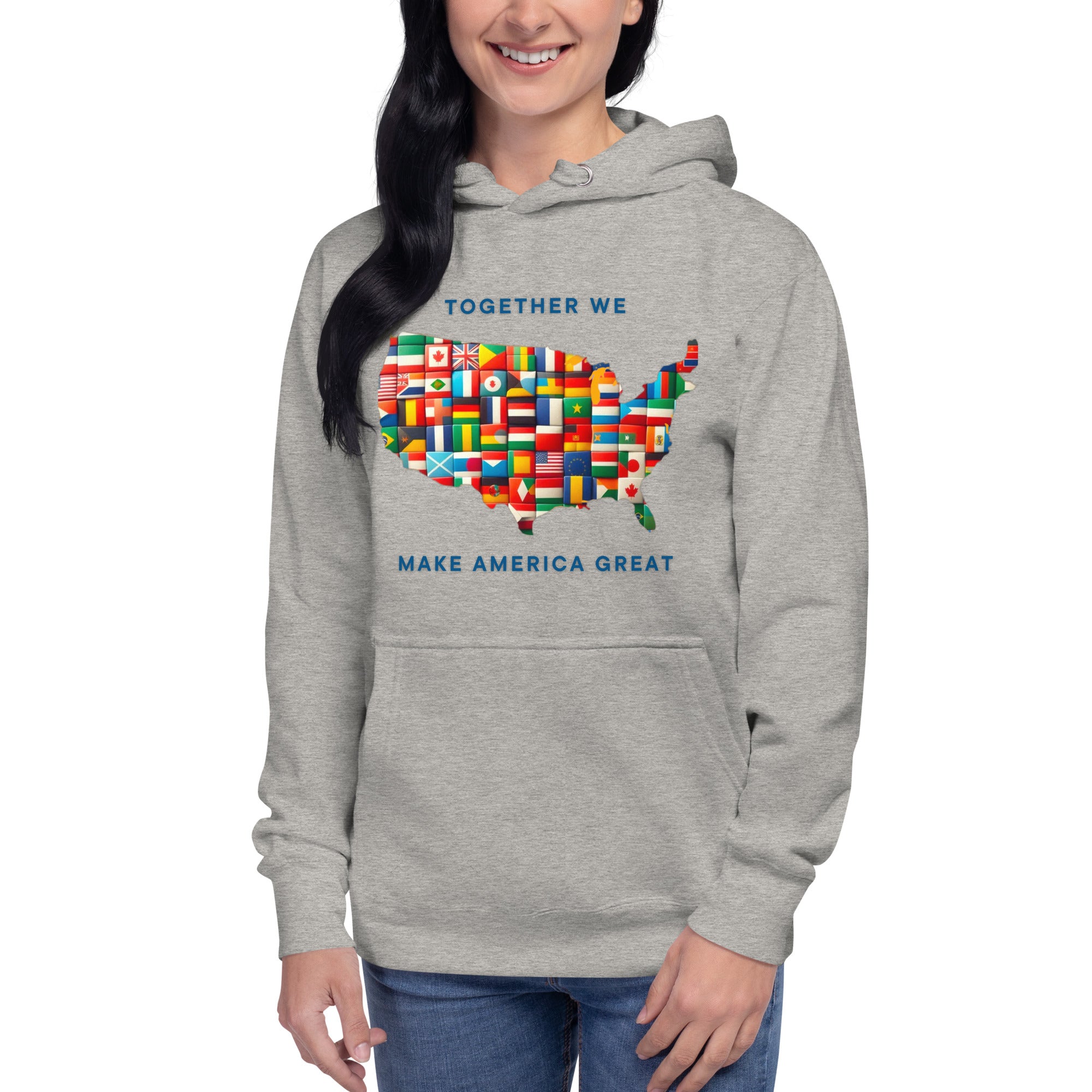 GBZ ★ Original Design Hoodie Together We Make America Great