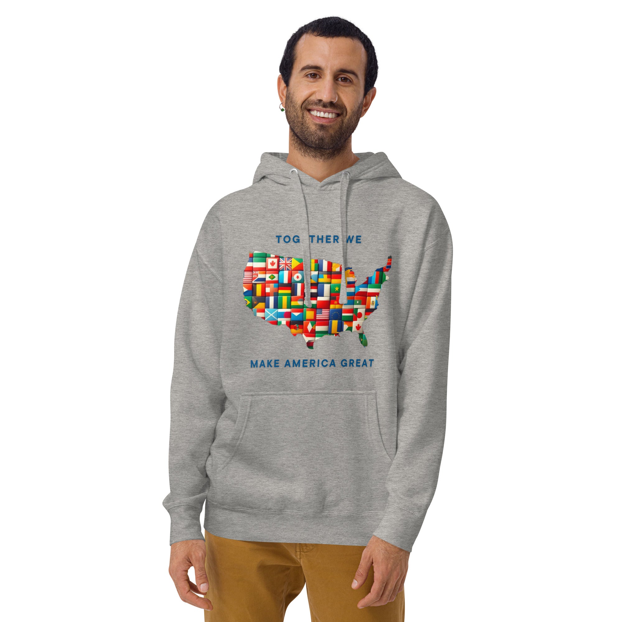 GBZ ★ Original Design Hoodie Together We Make America Great