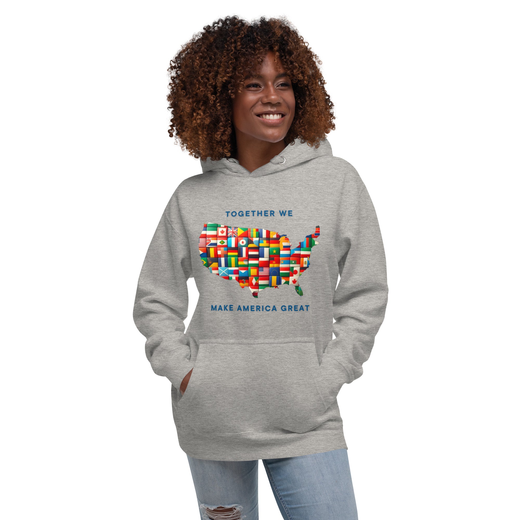 GBZ ★ Original Design Hoodie Together We Make America Great