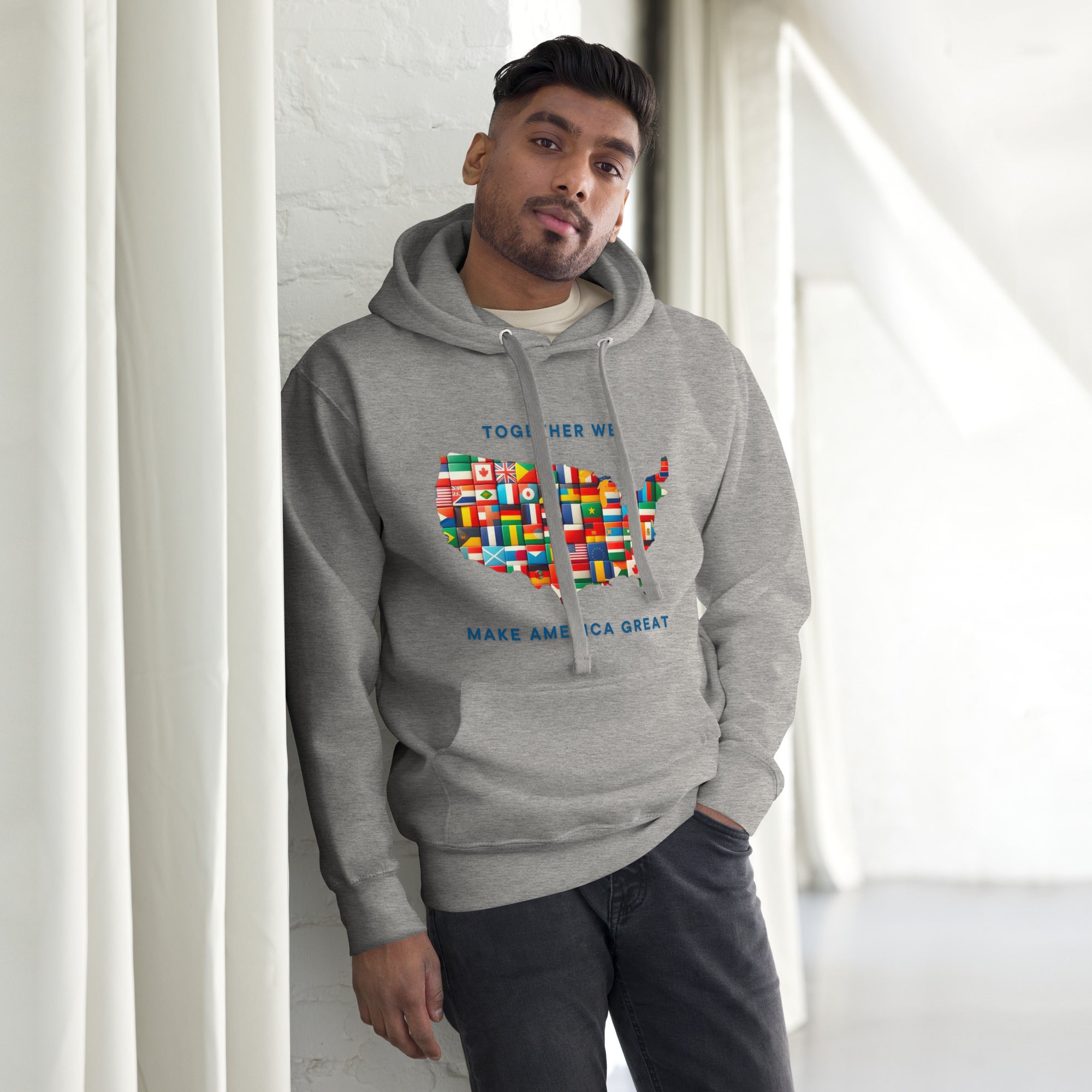 GBZ ★ Original Design Hoodie Together We Make America Great