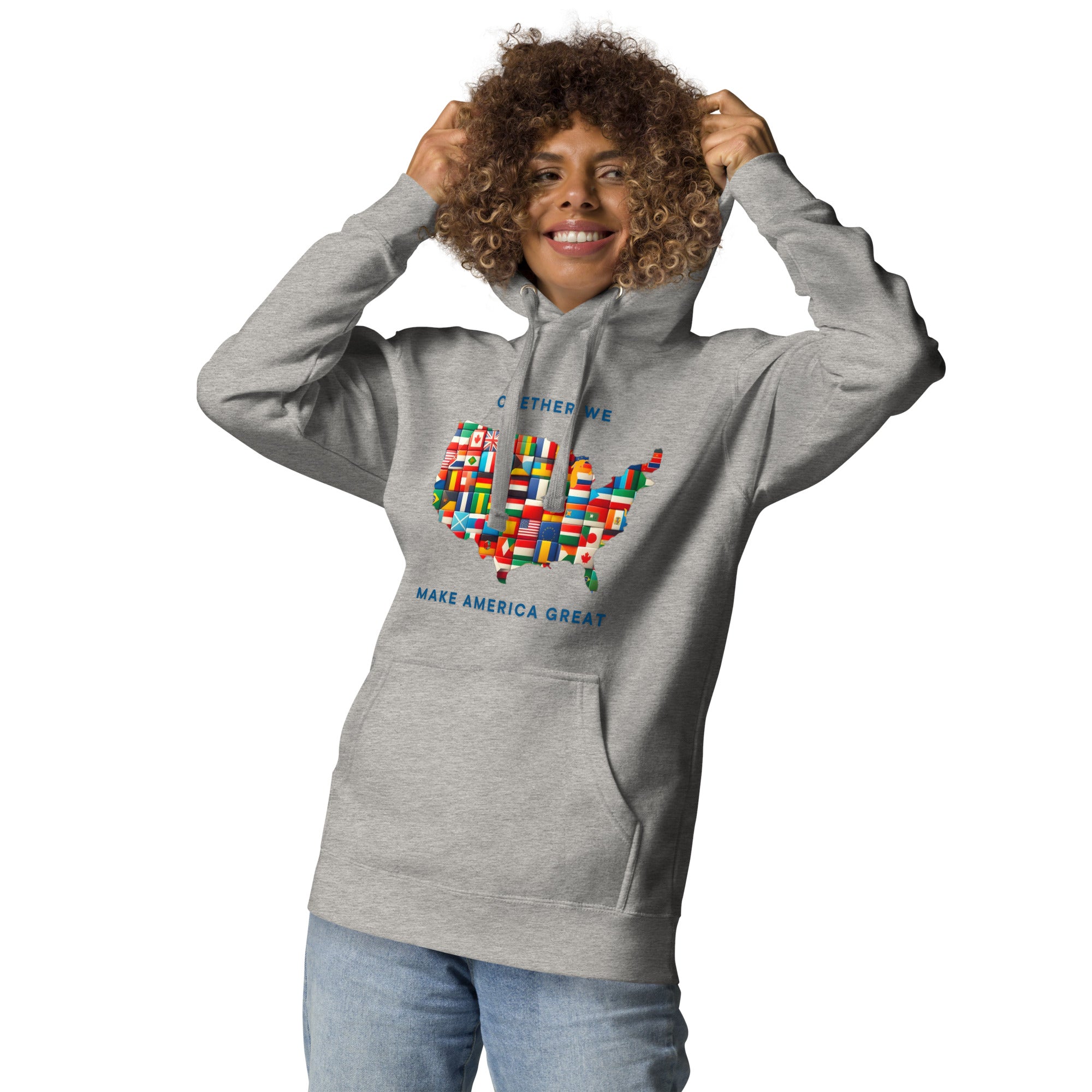 GBZ ★ Original Design Hoodie Together We Make America Great