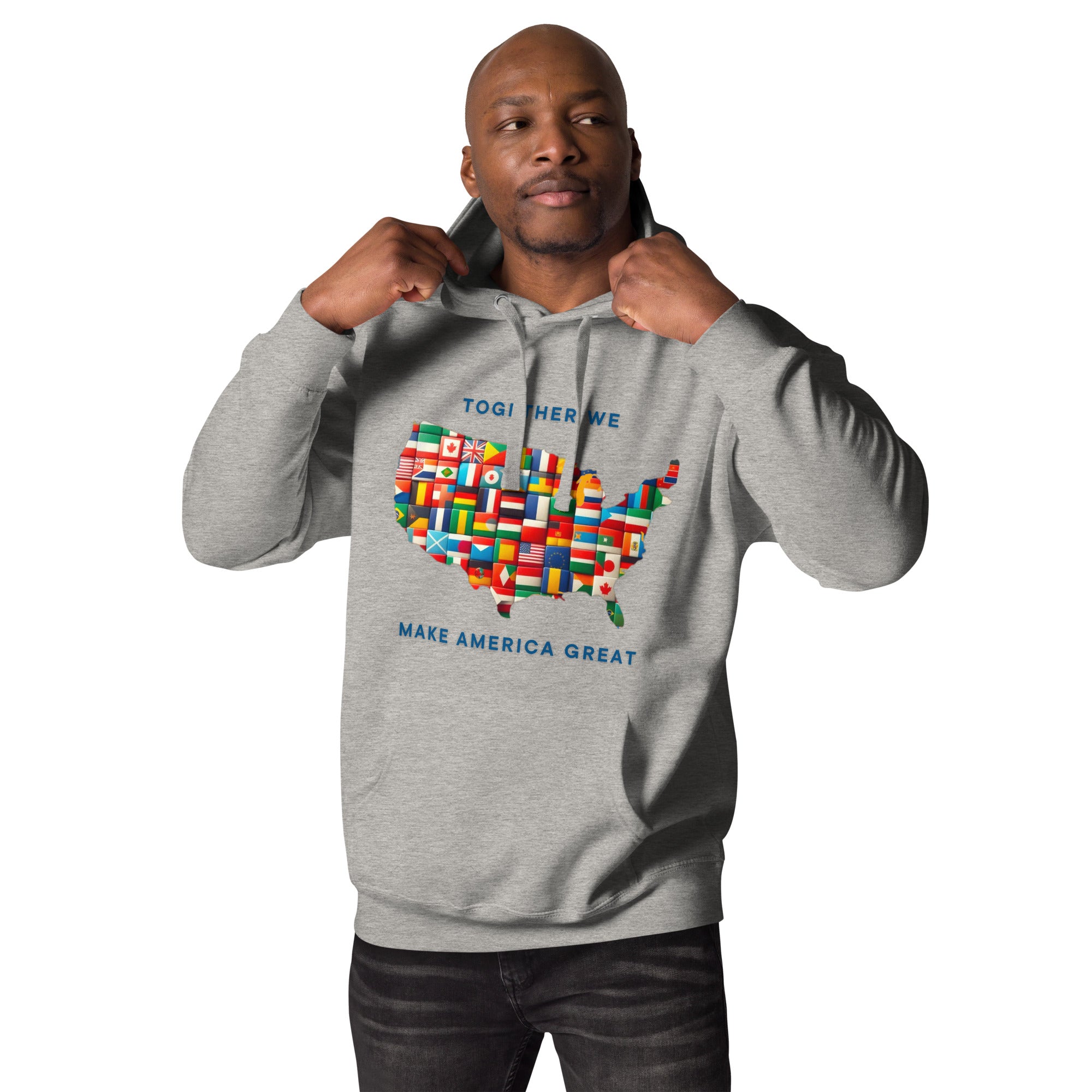 GBZ ★ Original Design Hoodie Together We Make America Great