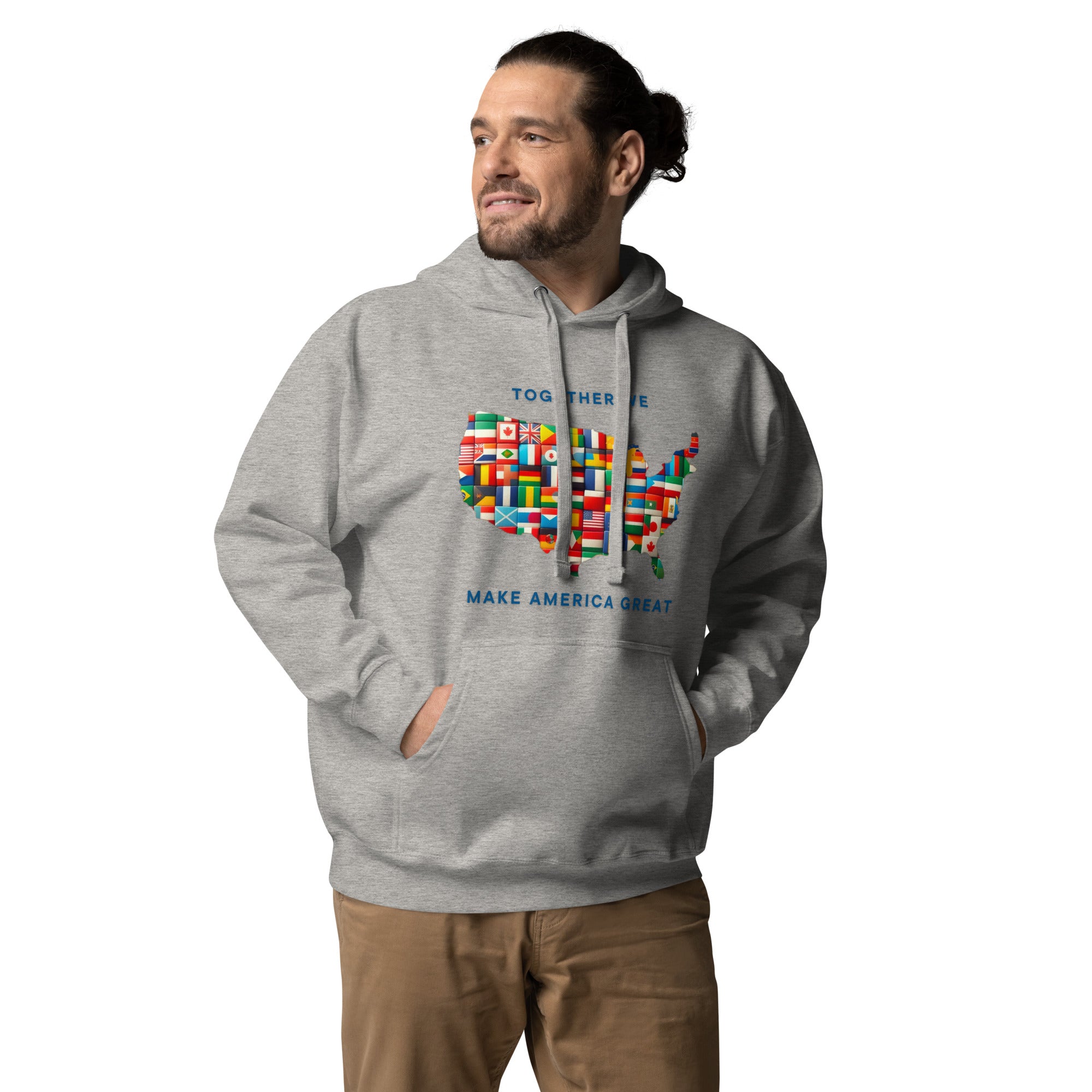 GBZ ★ Original Design Hoodie Together We Make America Great