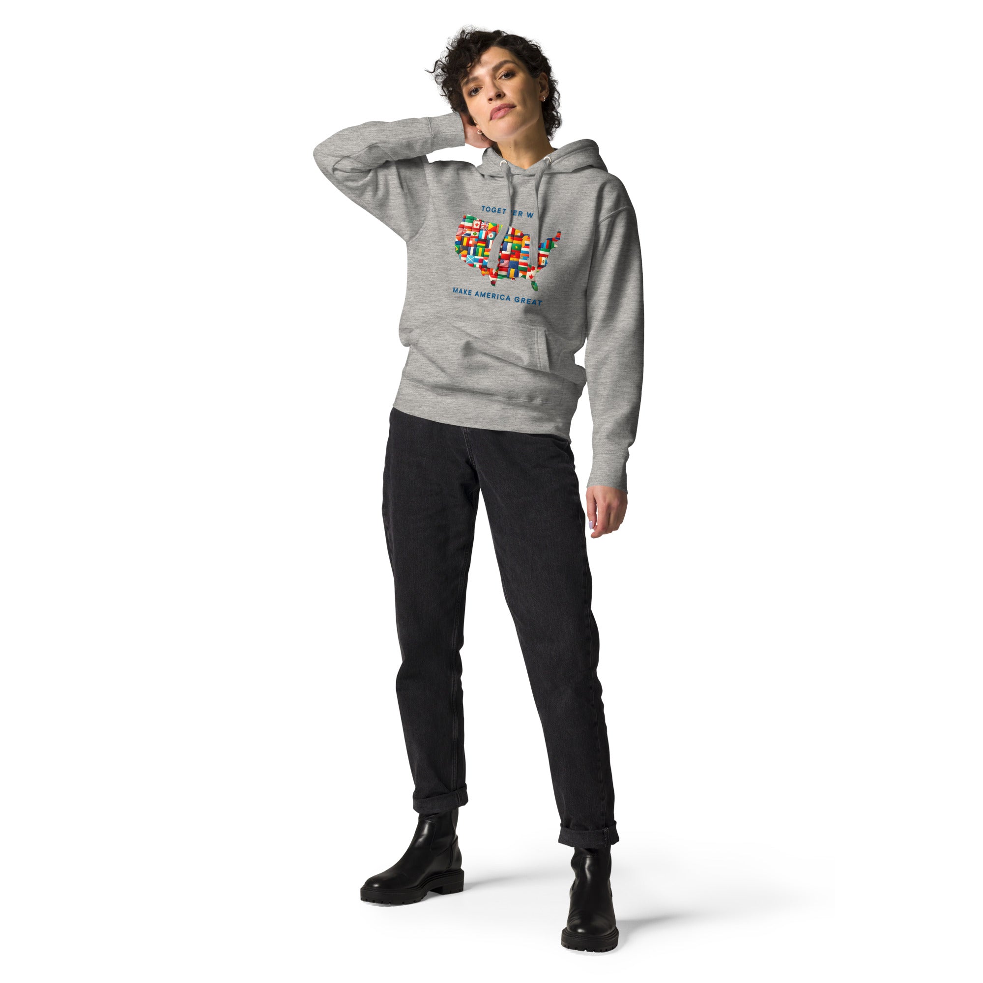GBZ ★ Original Design Hoodie Together We Make America Great