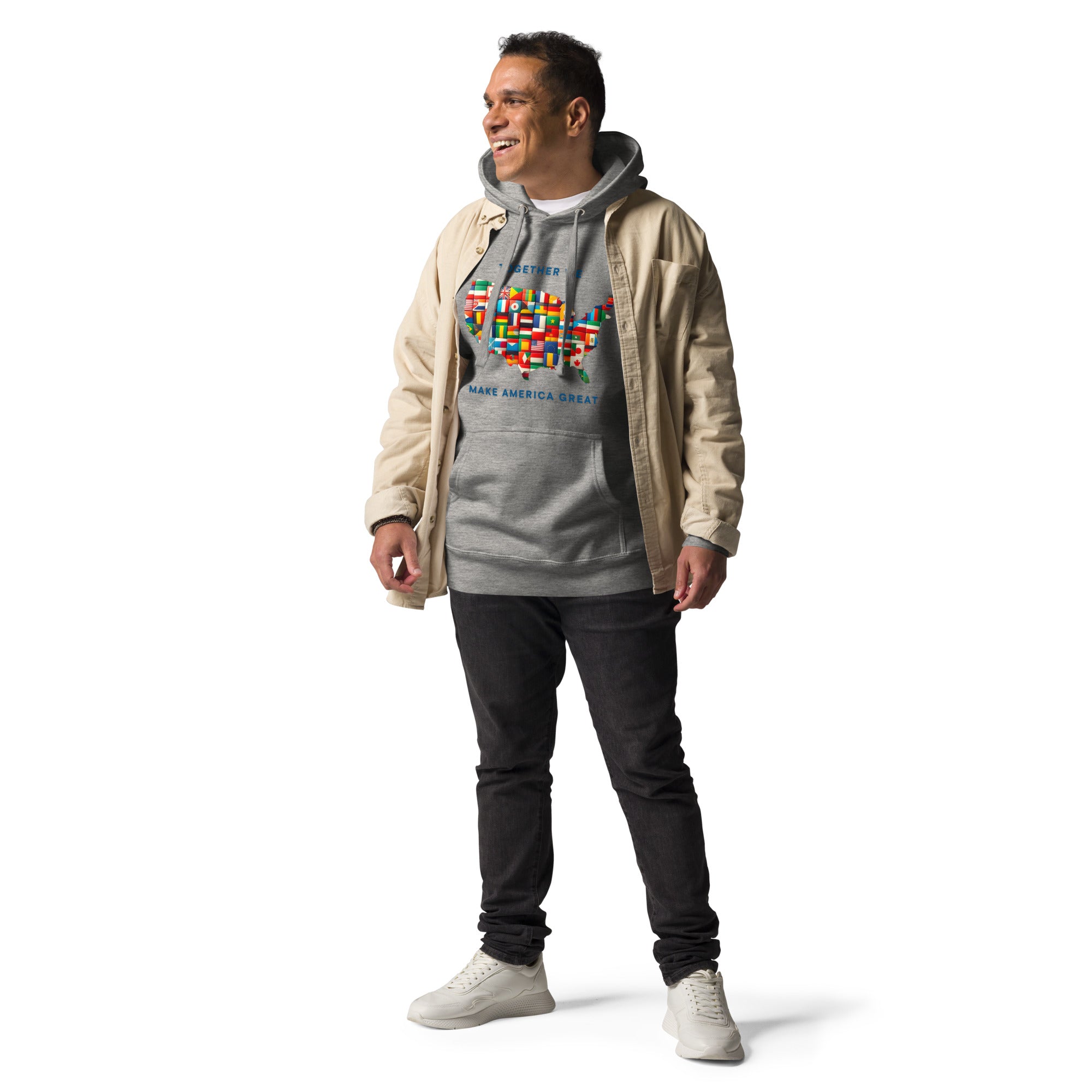 GBZ ★ Original Design Hoodie Together We Make America Great