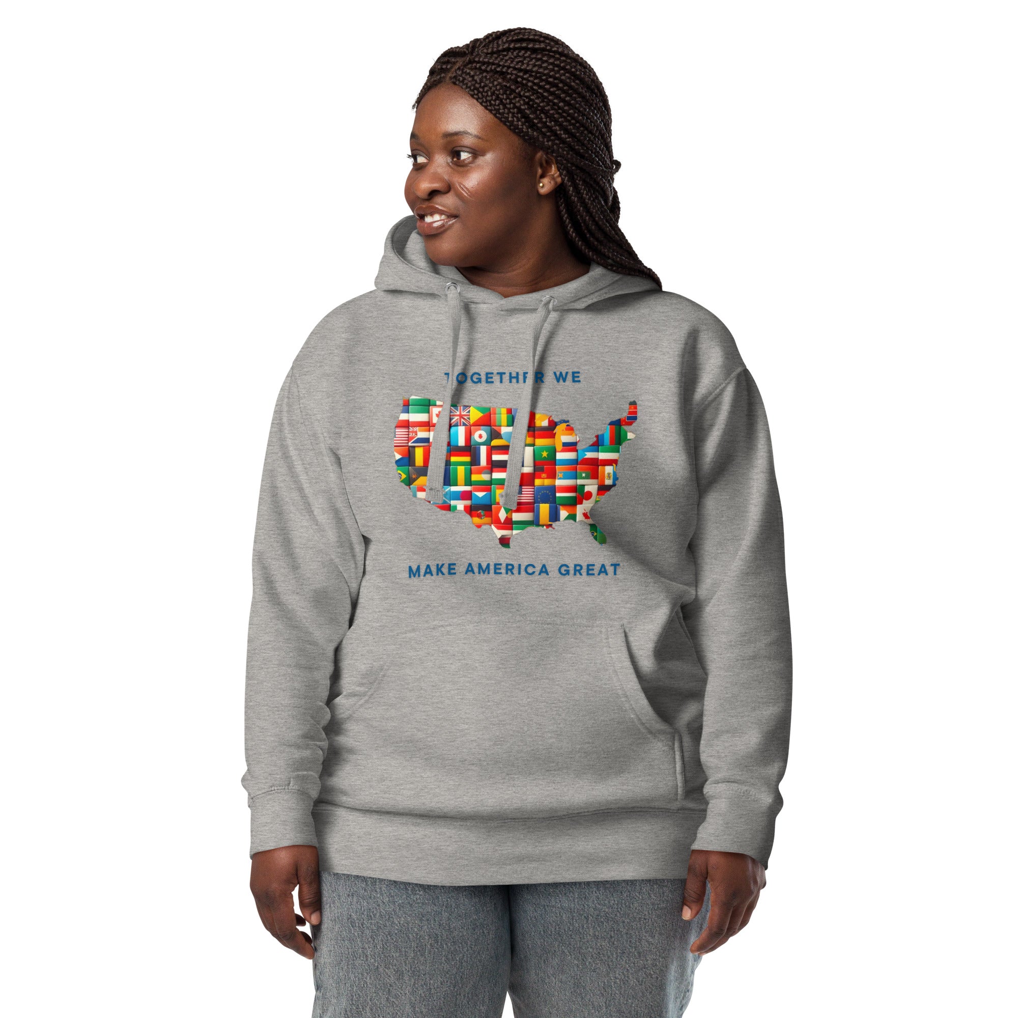 GBZ ★ Original Design Hoodie Together We Make America Great