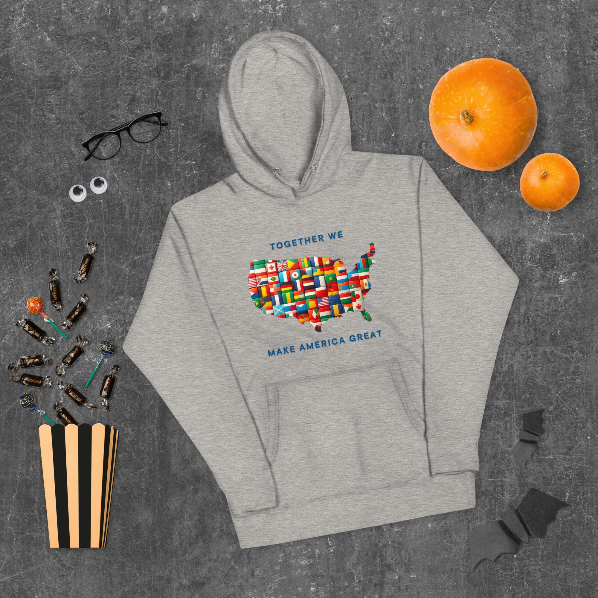 GBZ ★ Original Design Hoodie Together We Make America Great