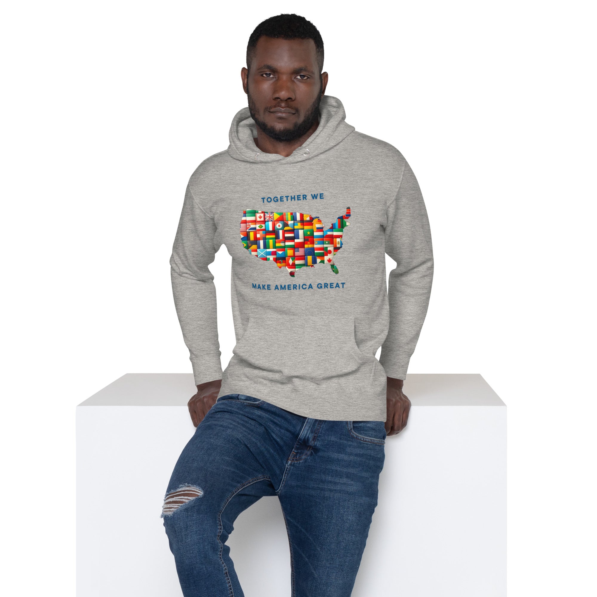 GBZ ★ Original Design Hoodie Together We Make America Great