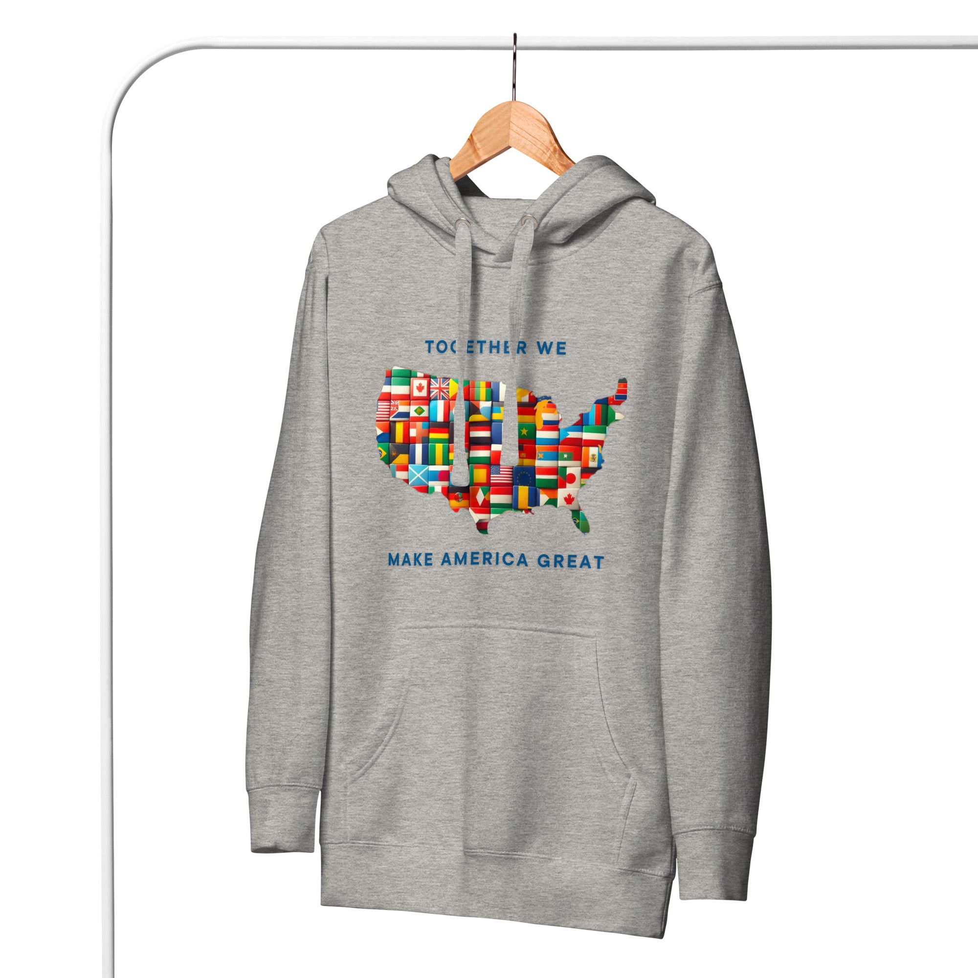 GBZ ★ Original Design Hoodie Together We Make America Great