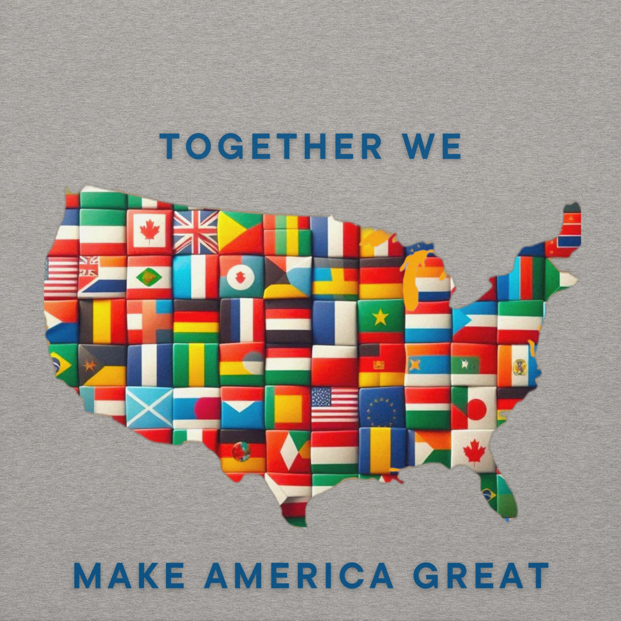 GBZ ★ Original Design Hoodie Together We Make America Great