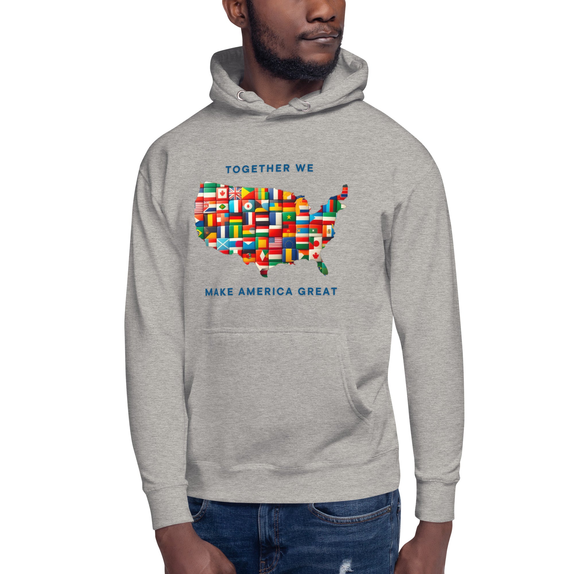 GBZ ★ Original Design Hoodie Together We Make America Great
