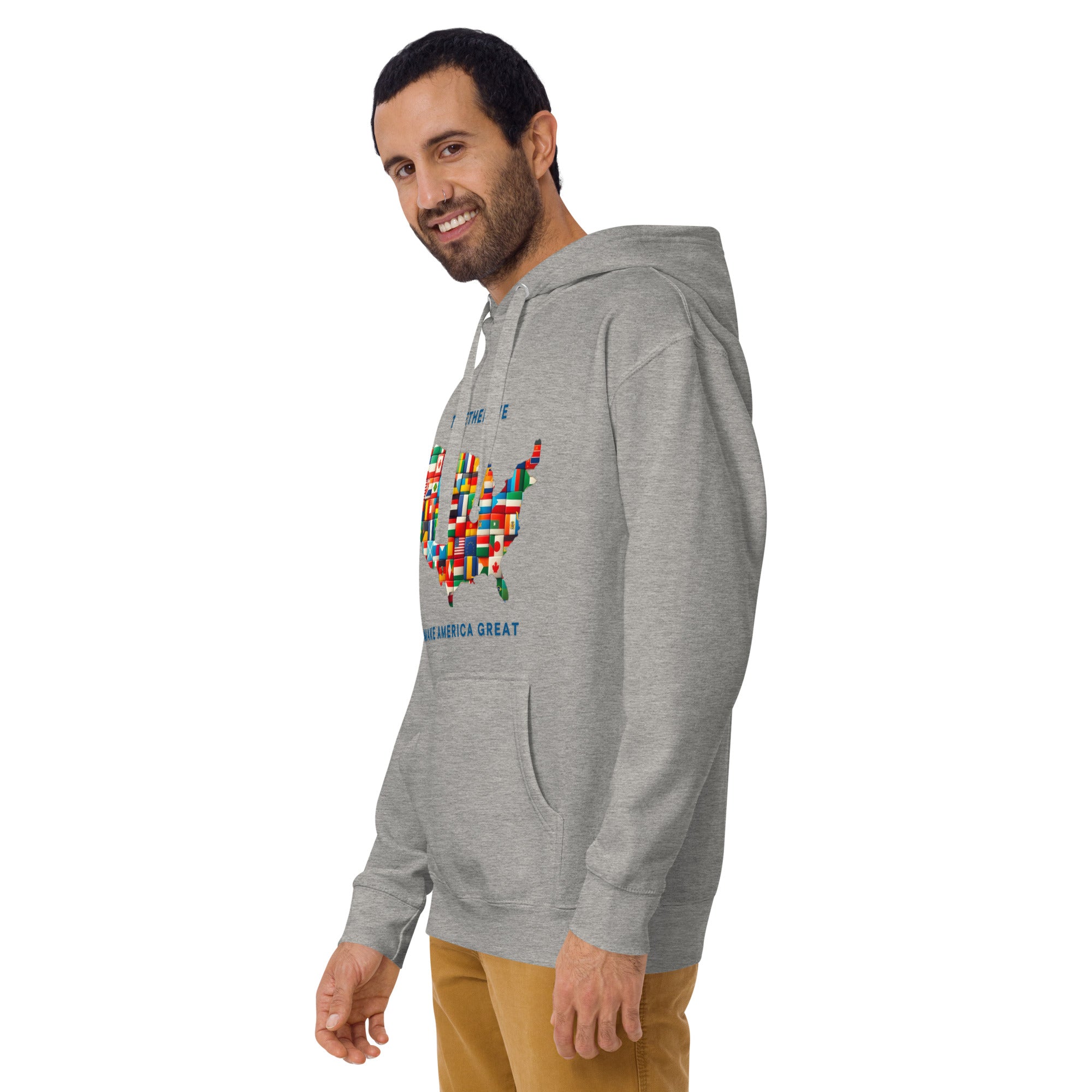 GBZ ★ Original Design Hoodie Together We Make America Great