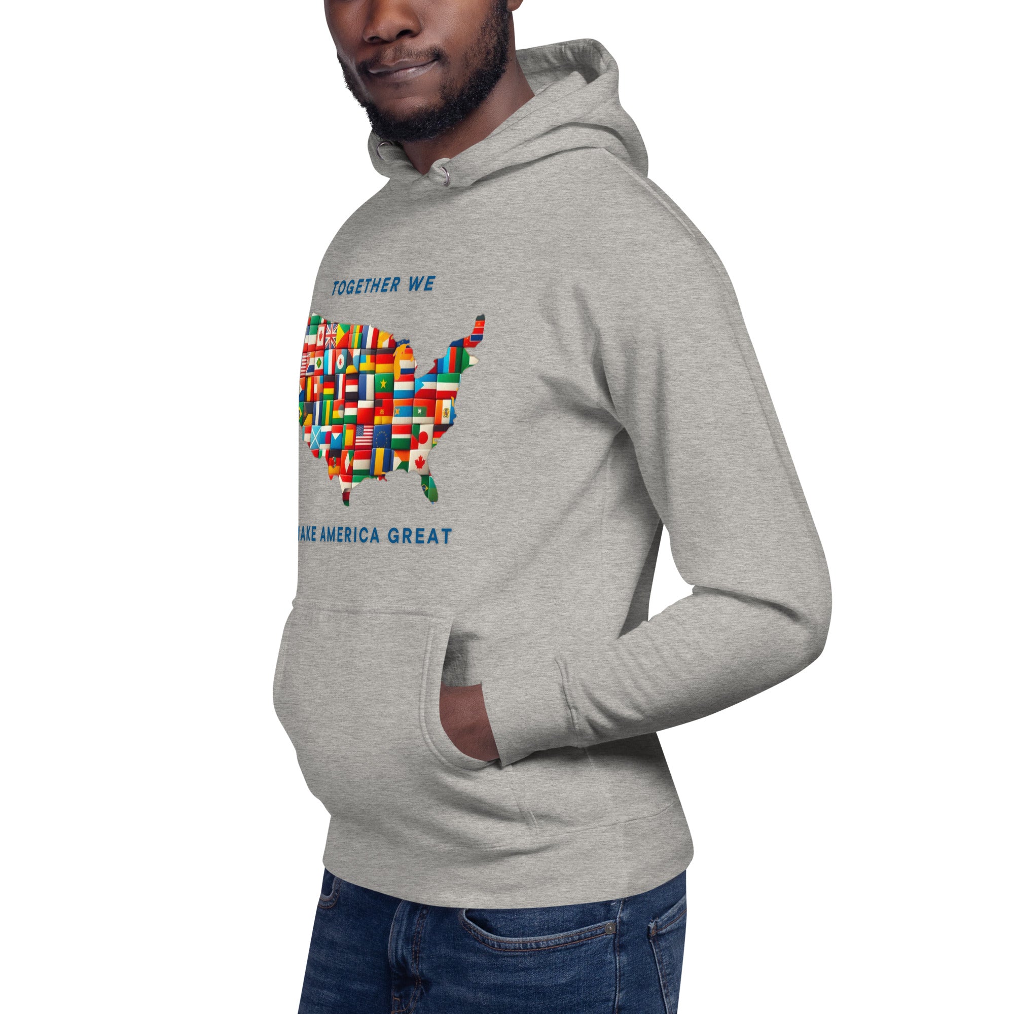 GBZ ★ Original Design Hoodie Together We Make America Great
