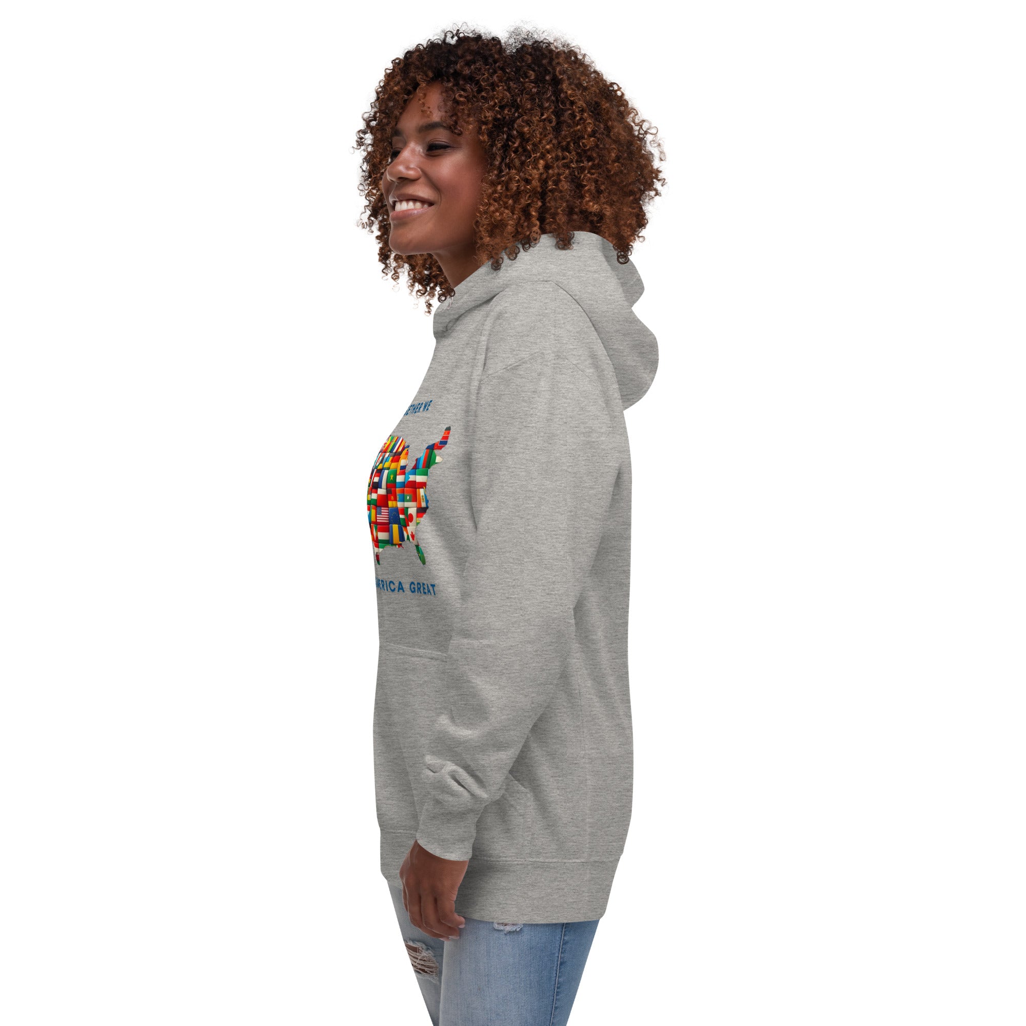 GBZ ★ Original Design Hoodie Together We Make America Great