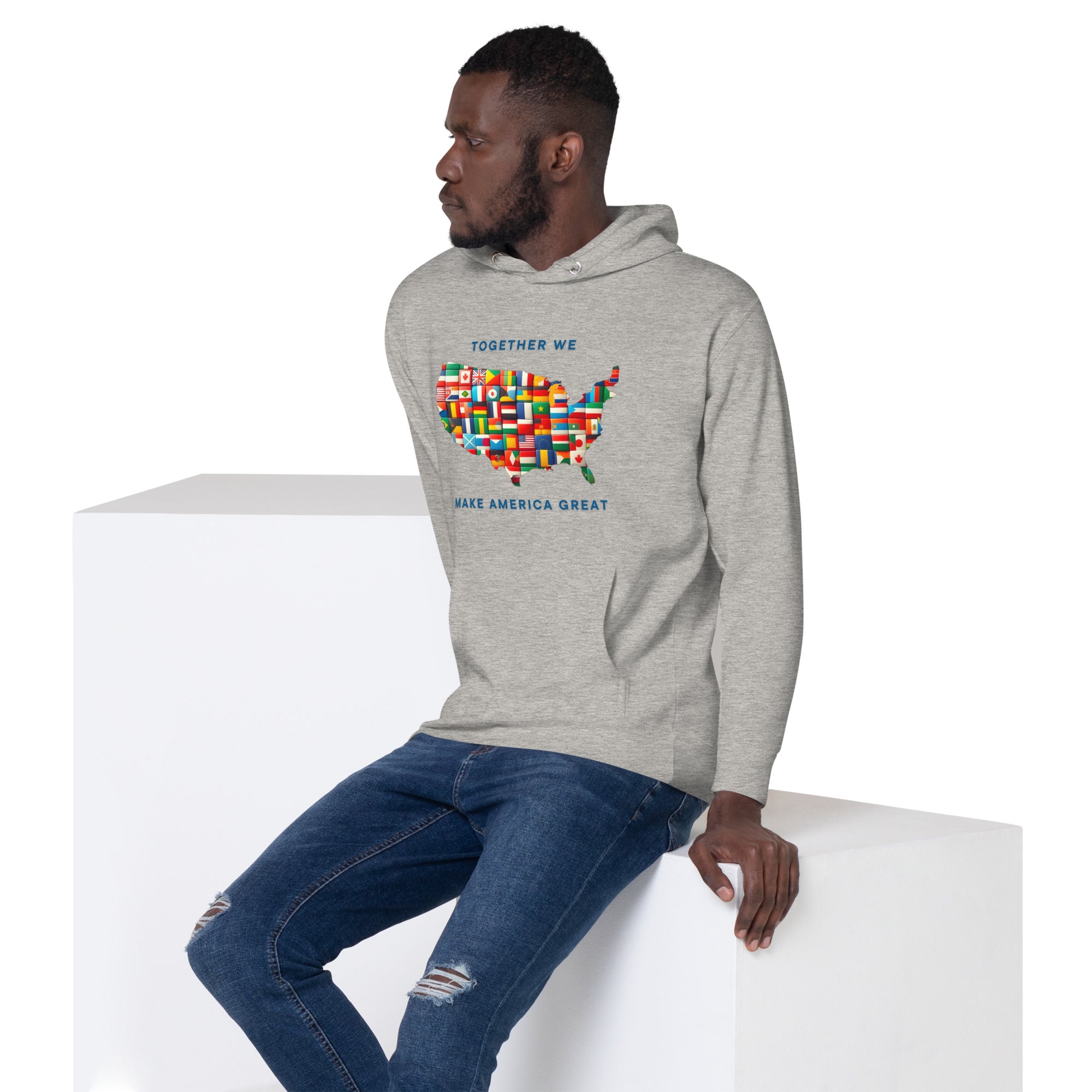 GBZ ★ Original Design Hoodie Together We Make America Great