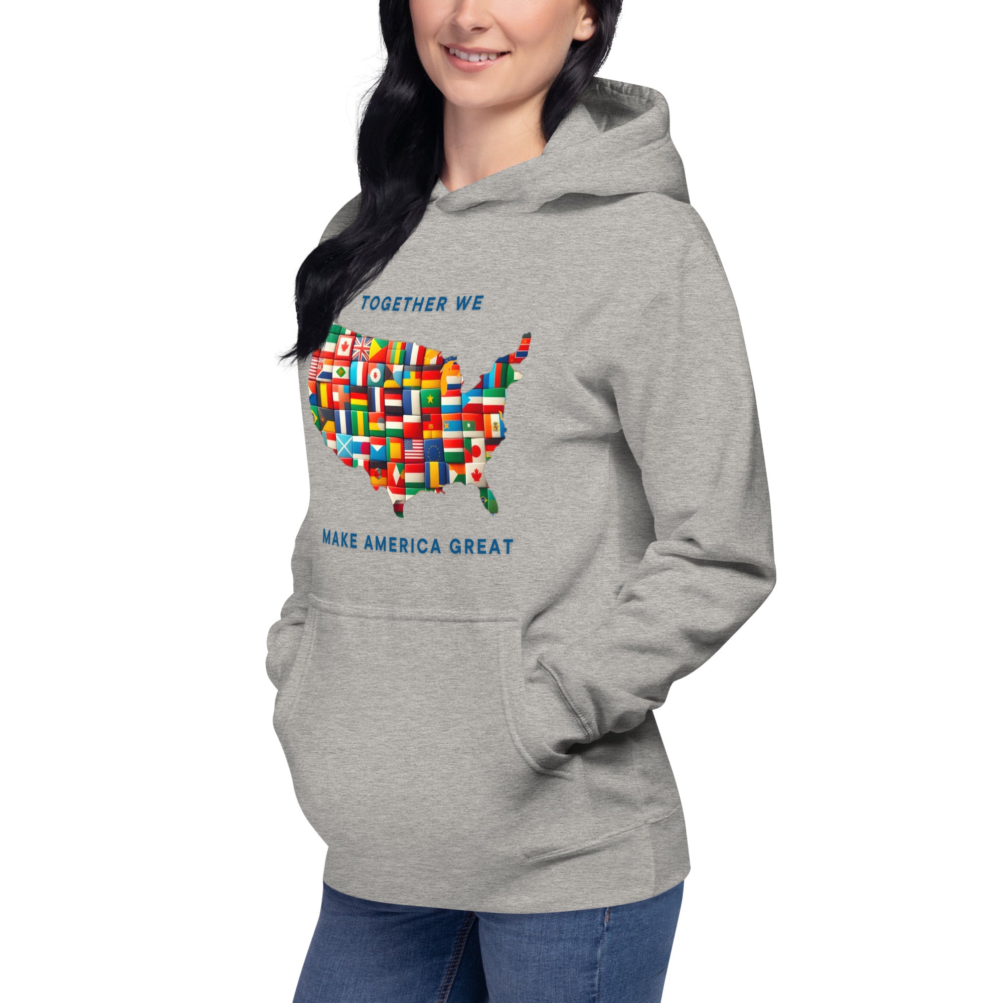 GBZ ★ Original Design Hoodie Together We Make America Great