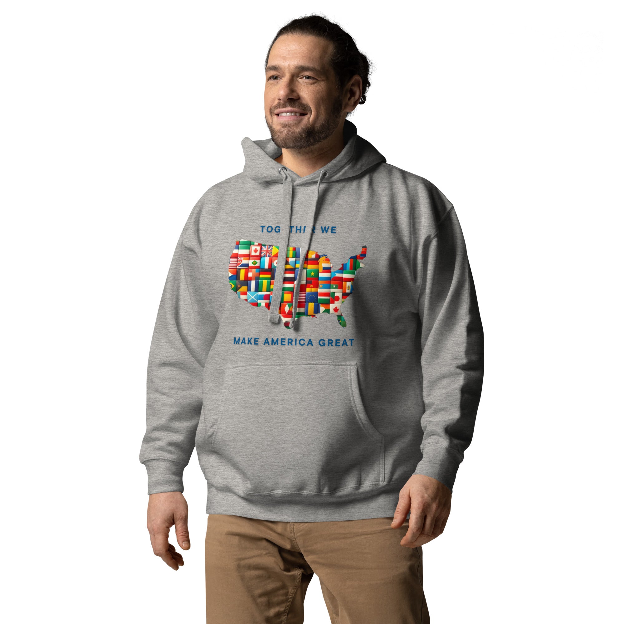 GBZ ★ Original Design Hoodie Together We Make America Great