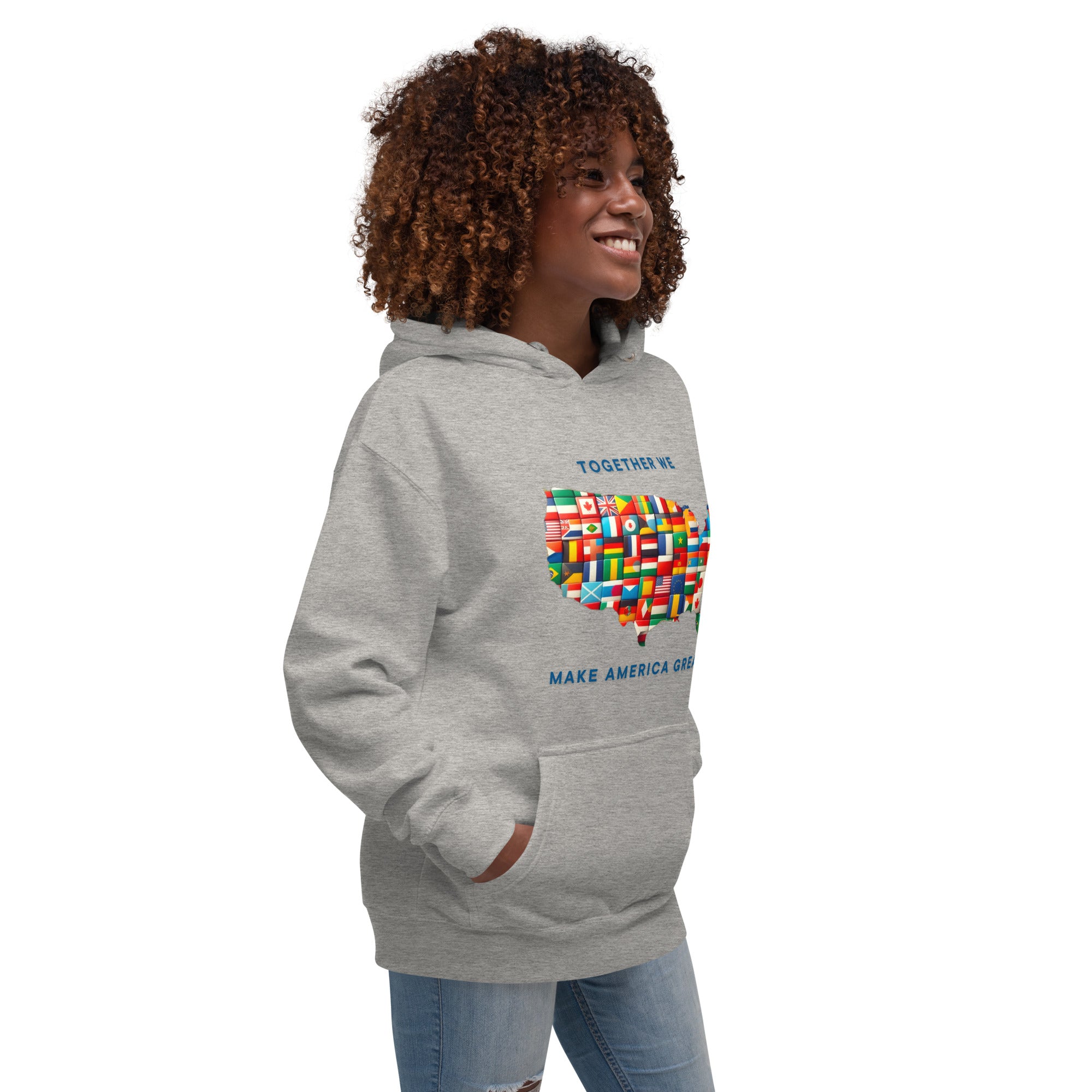 GBZ ★ Original Design Hoodie Together We Make America Great