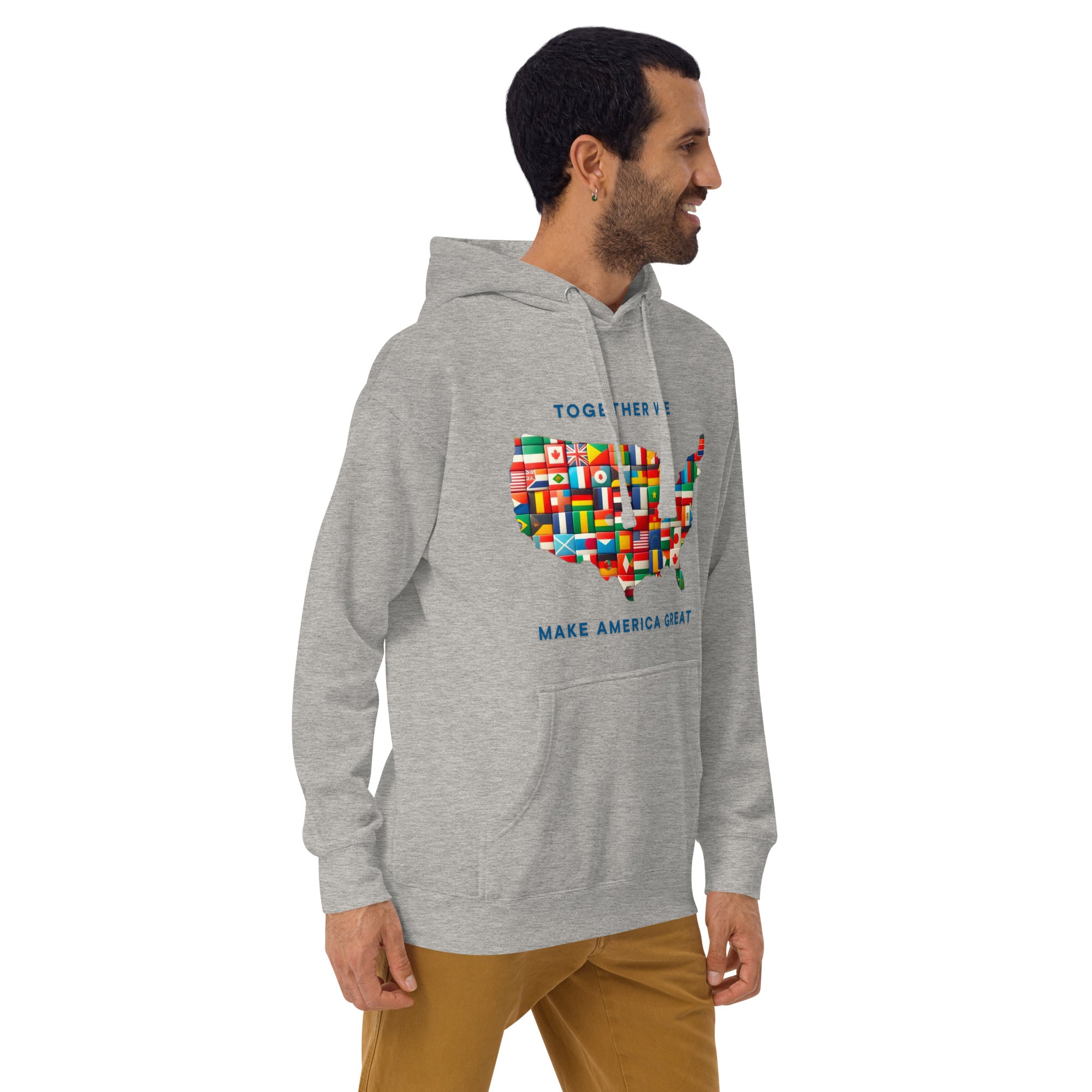 GBZ ★ Original Design Hoodie Together We Make America Great