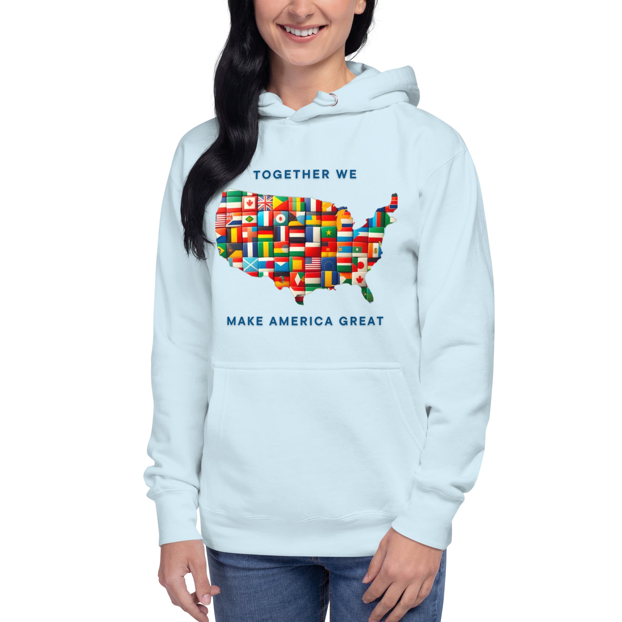 GBZ ★ Original Design Hoodie Together We Make America Great