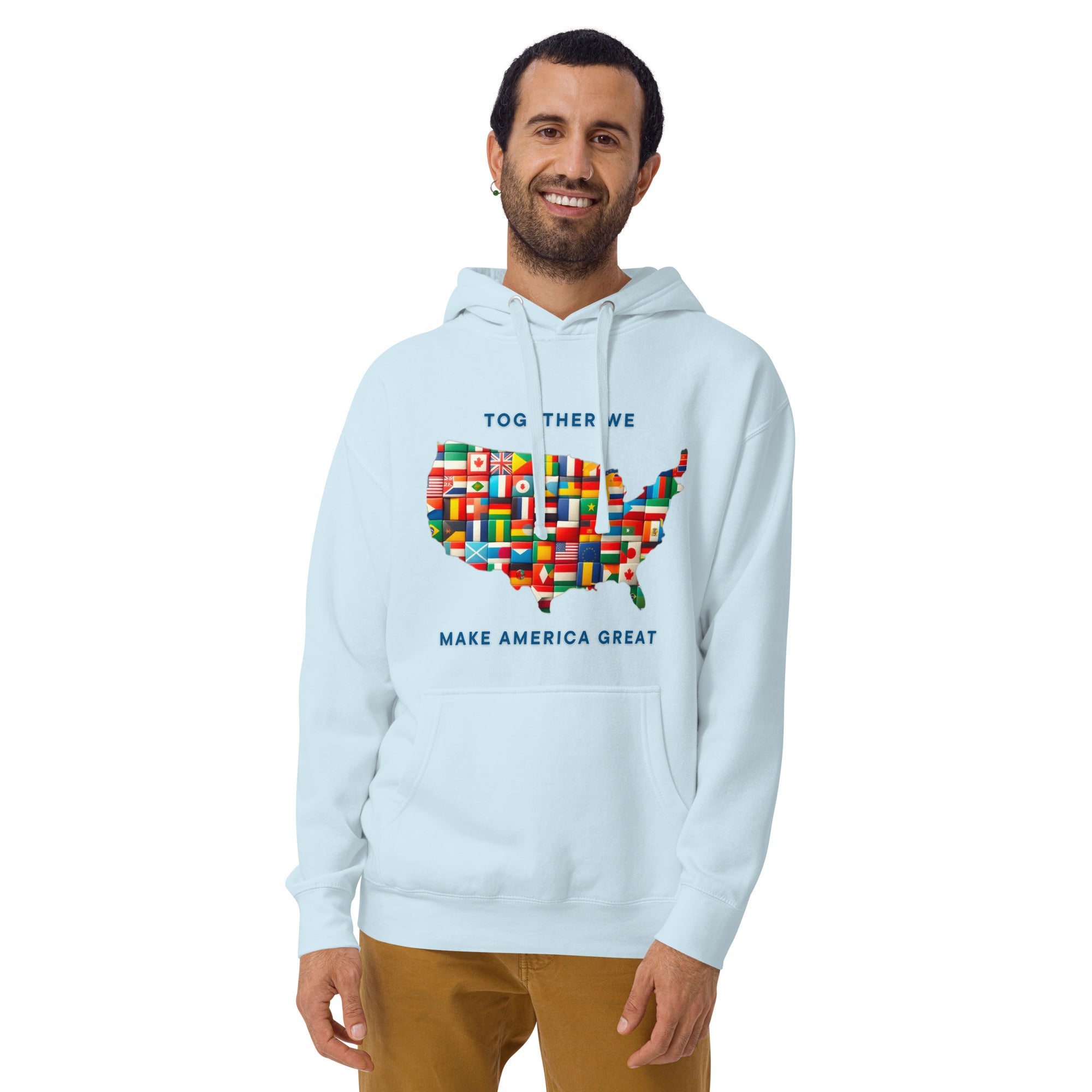 GBZ ★ Original Design Hoodie Together We Make America Great
