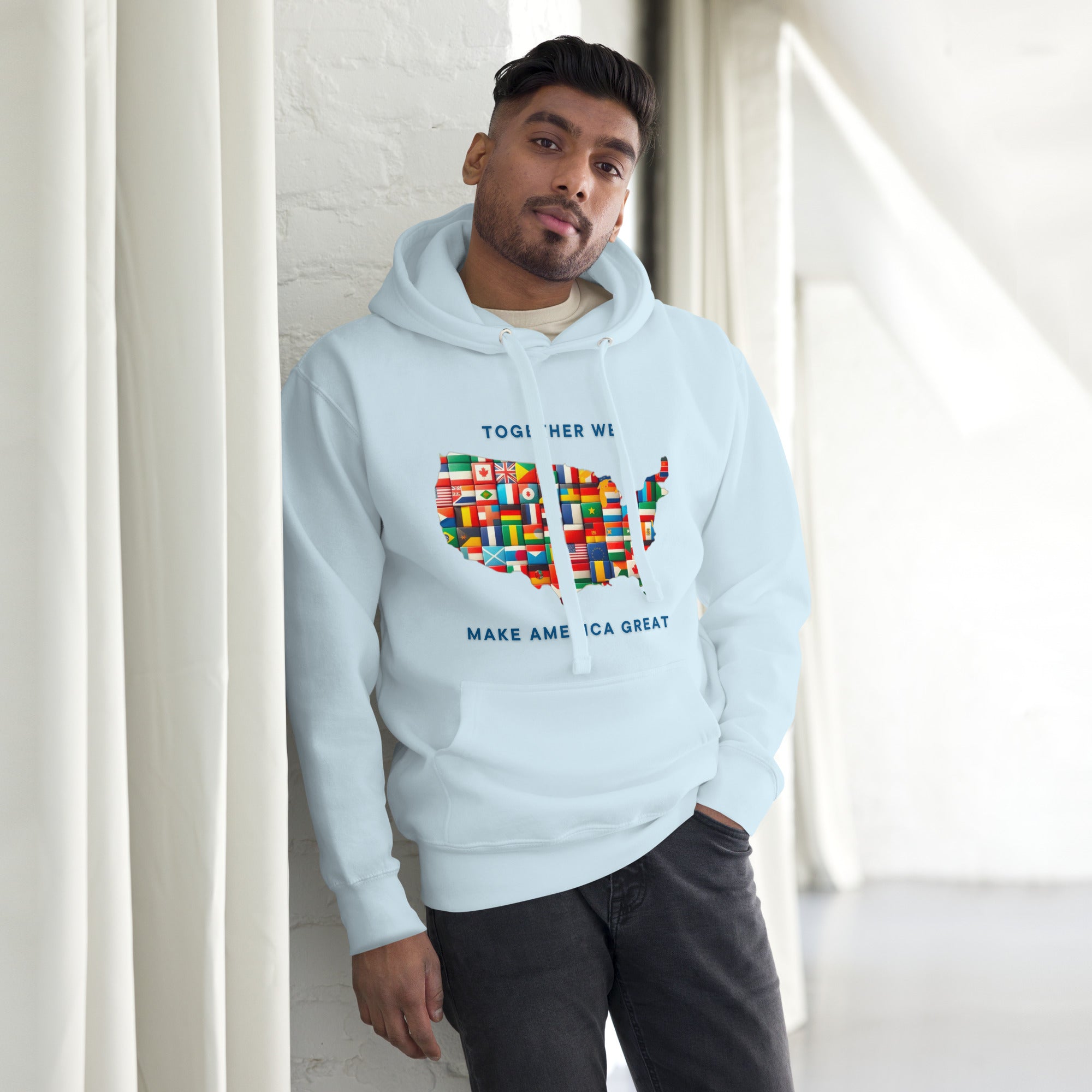 GBZ ★ Original Design Hoodie Together We Make America Great