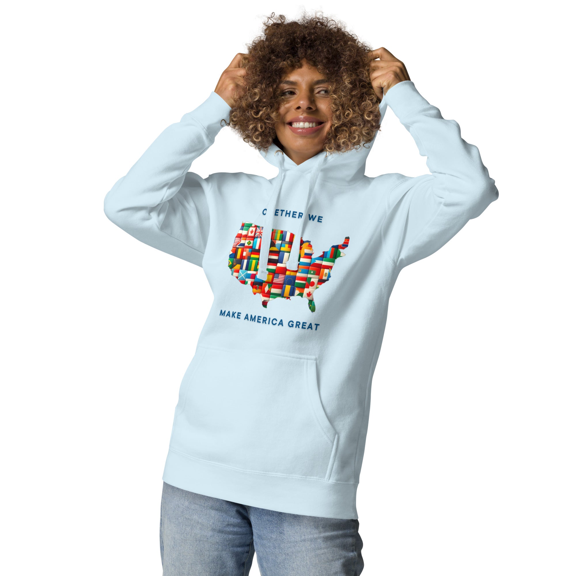 GBZ ★ Original Design Hoodie Together We Make America Great