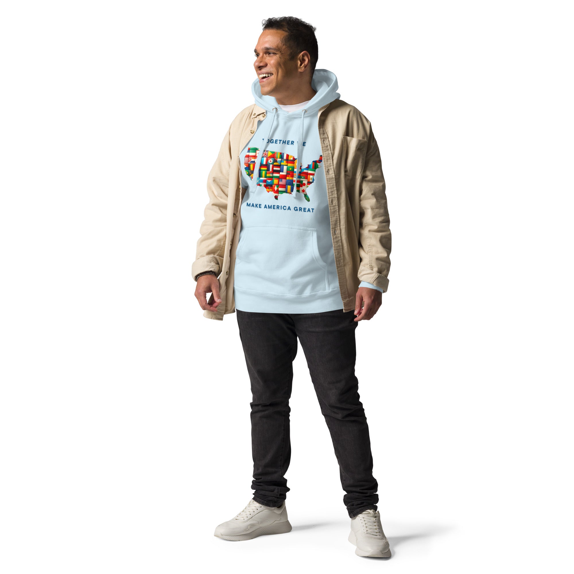 GBZ ★ Original Design Hoodie Together We Make America Great