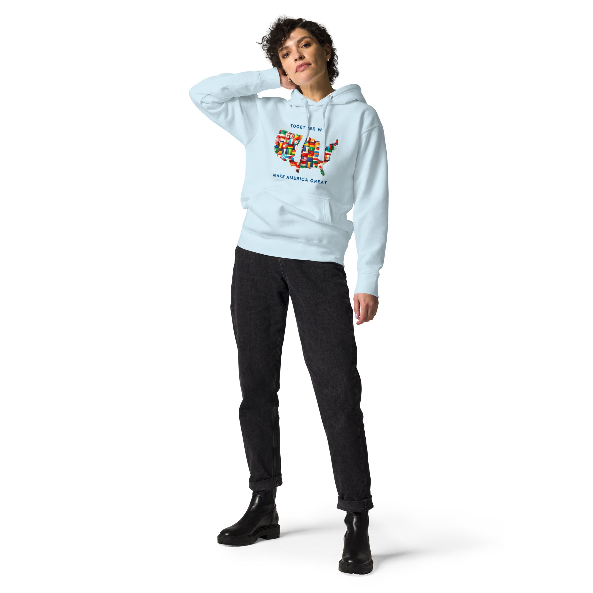 GBZ ★ Original Design Hoodie Together We Make America Great