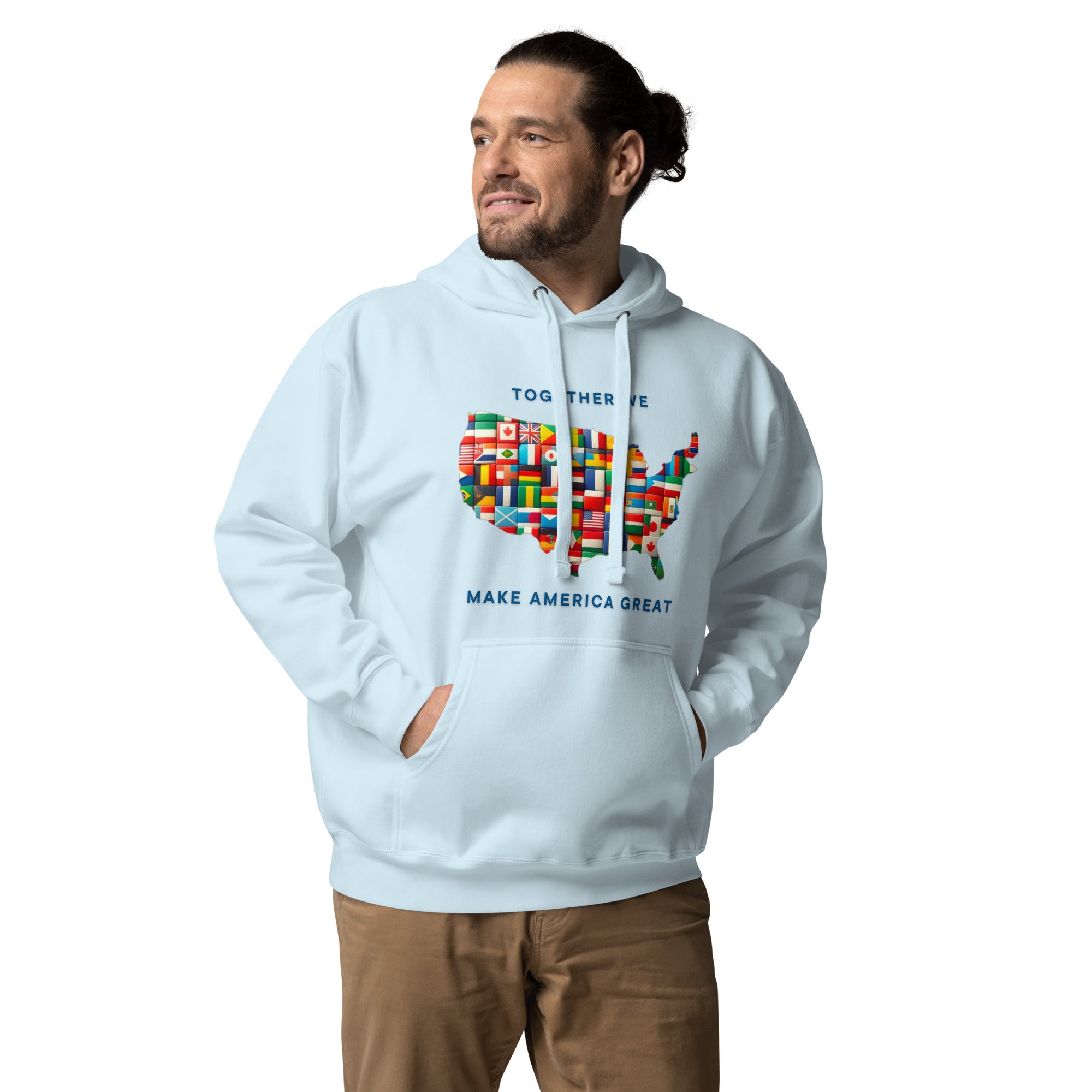 GBZ ★ Original Design Hoodie Together We Make America Great