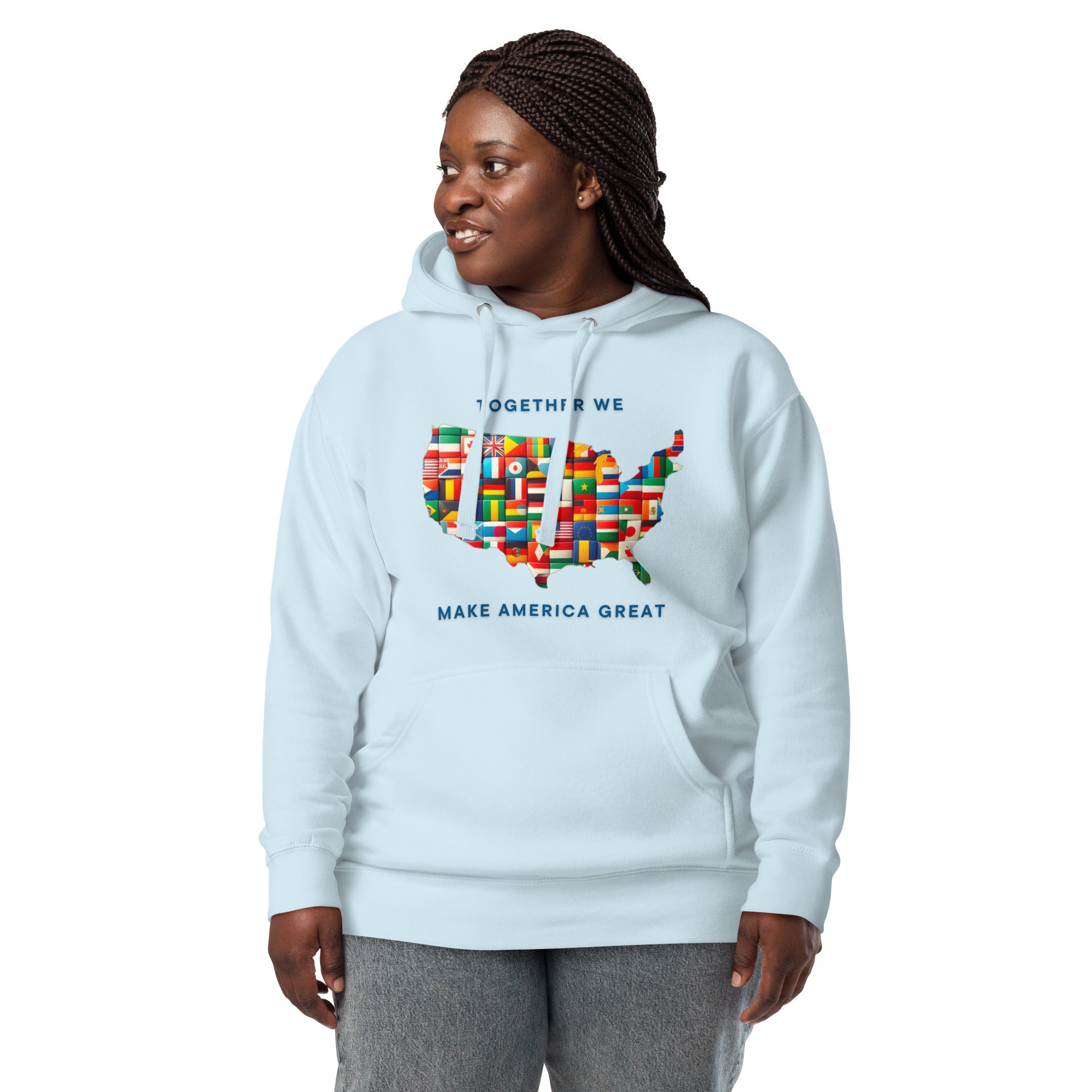 GBZ ★ Original Design Hoodie Together We Make America Great