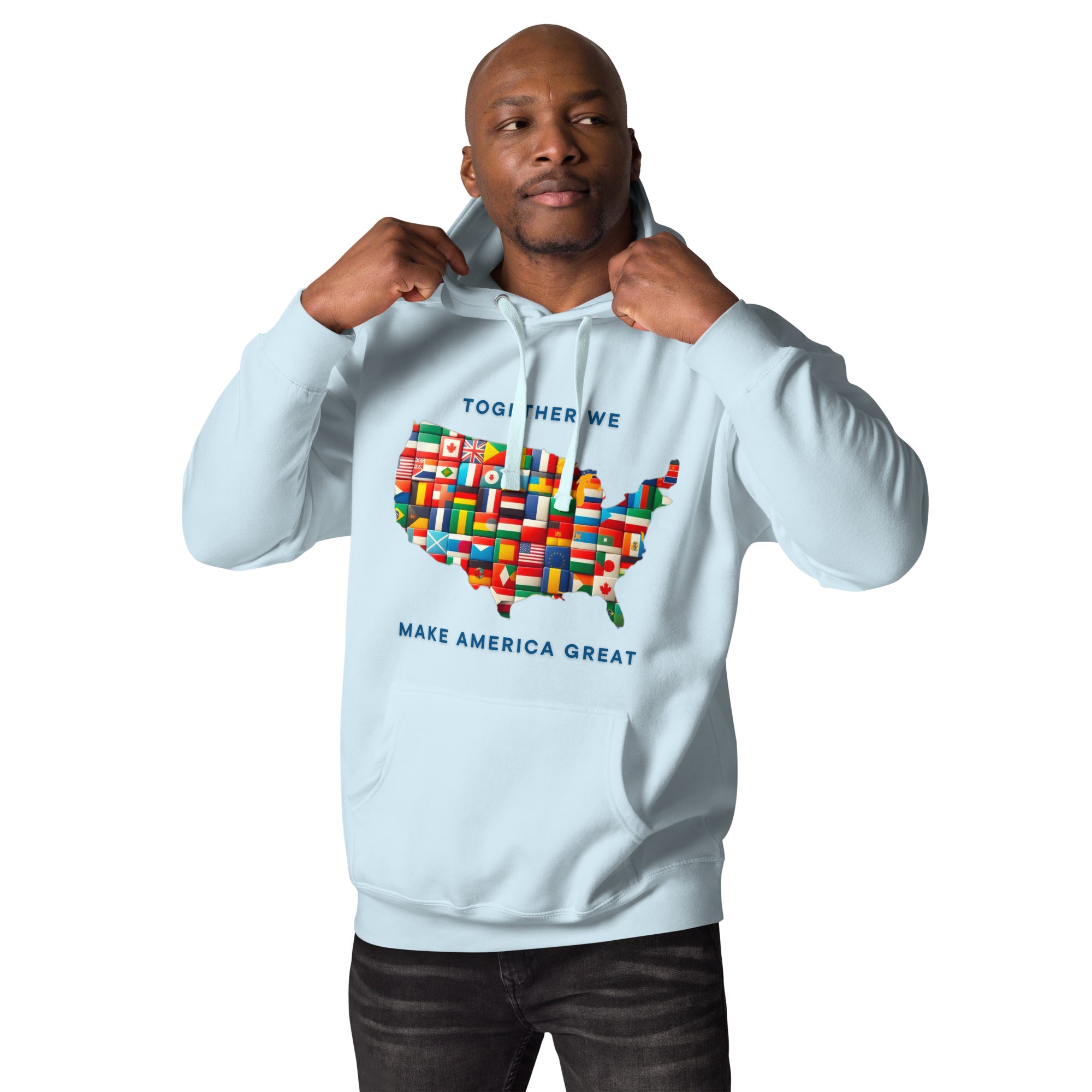 GBZ ★ Original Design Hoodie Together We Make America Great