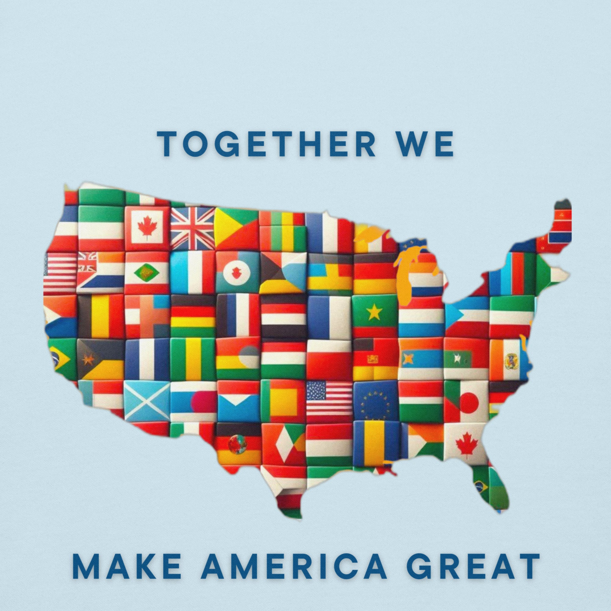 GBZ ★ Original Design Hoodie Together We Make America Great
