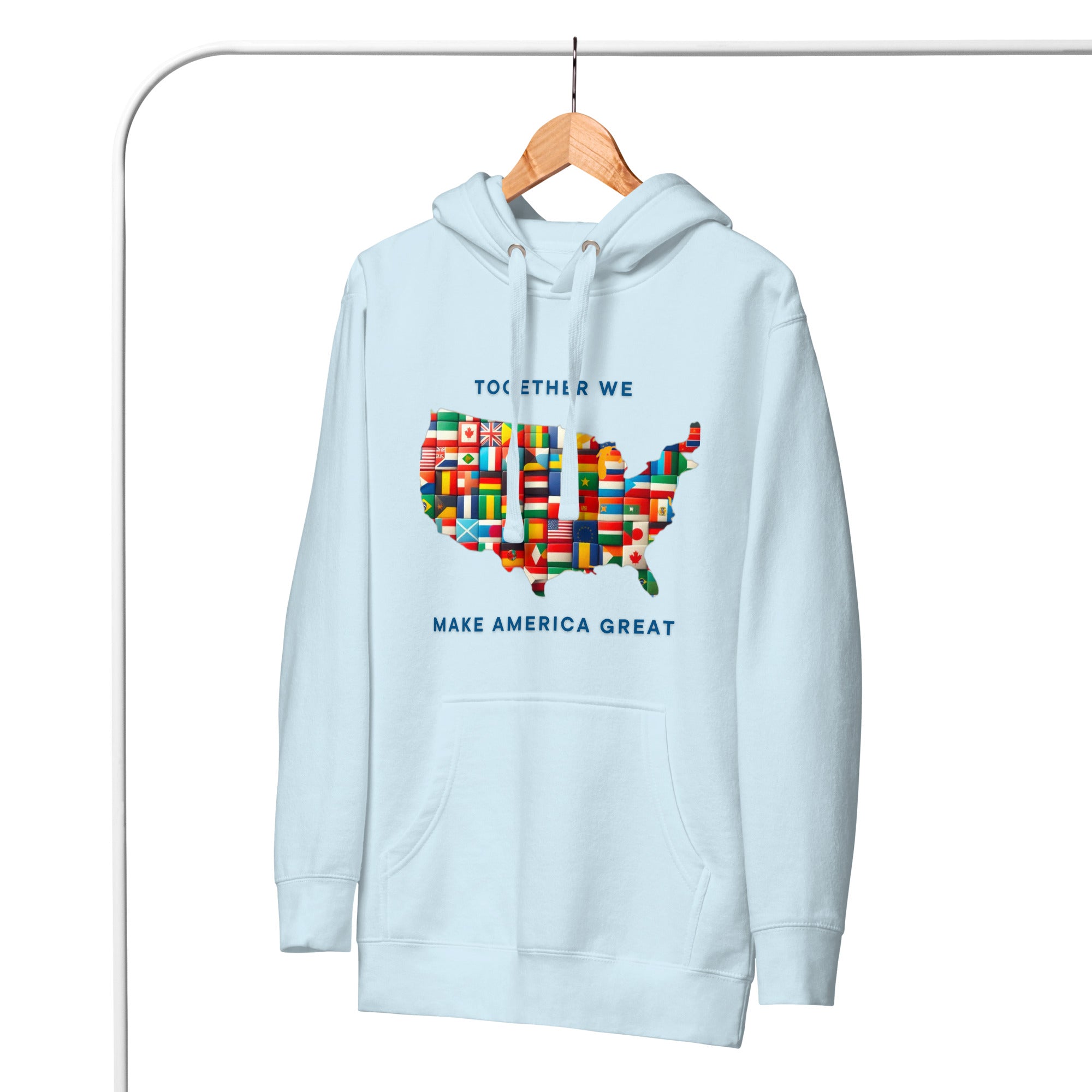 GBZ ★ Original Design Hoodie Together We Make America Great