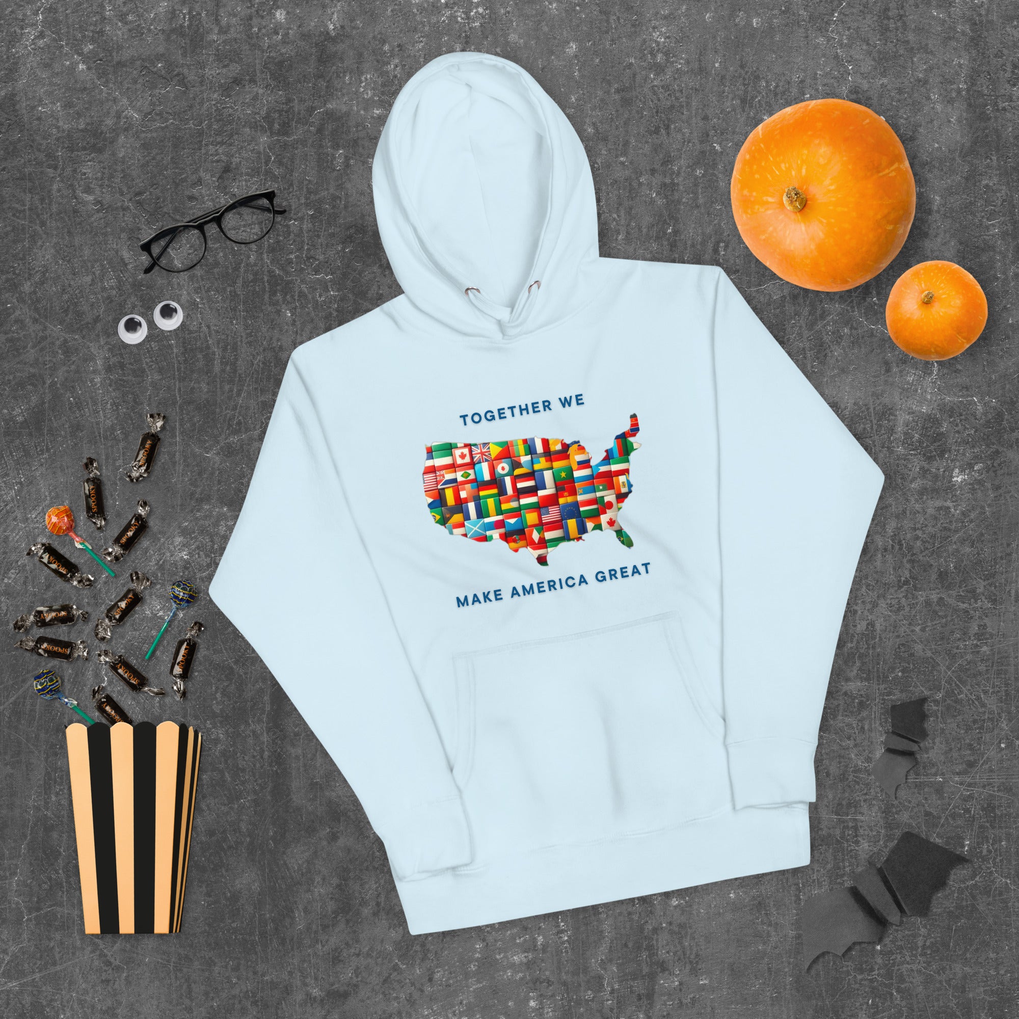 GBZ ★ Original Design Hoodie Together We Make America Great