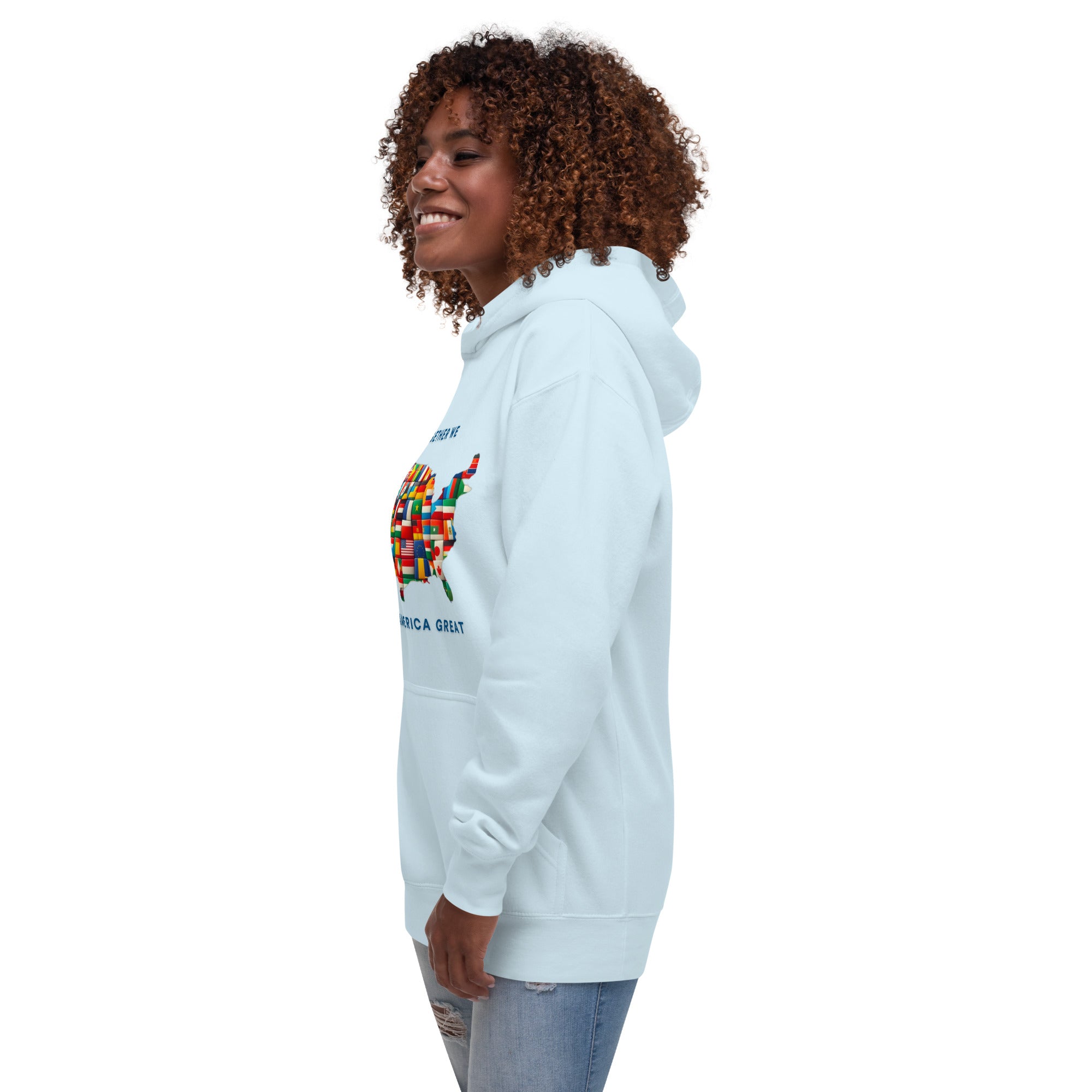 GBZ ★ Original Design Hoodie Together We Make America Great