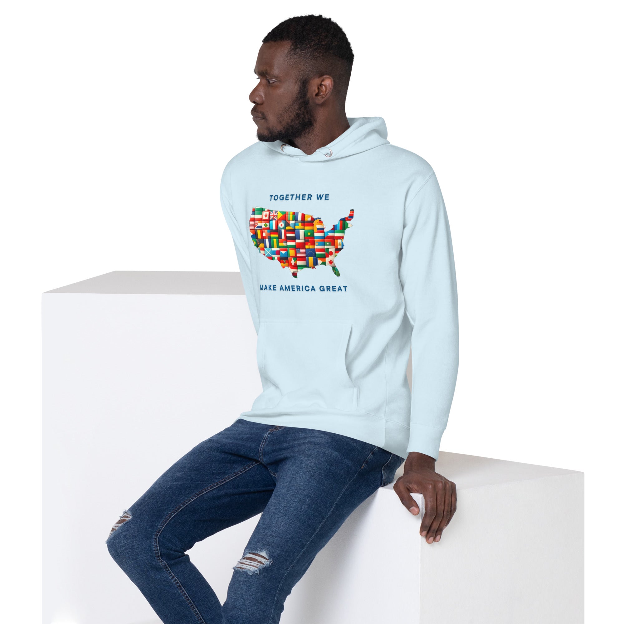 GBZ ★ Original Design Hoodie Together We Make America Great