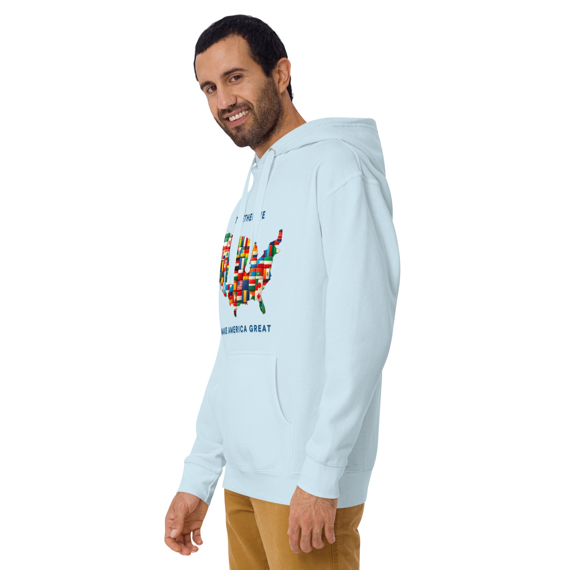 GBZ ★ Original Design Hoodie Together We Make America Great