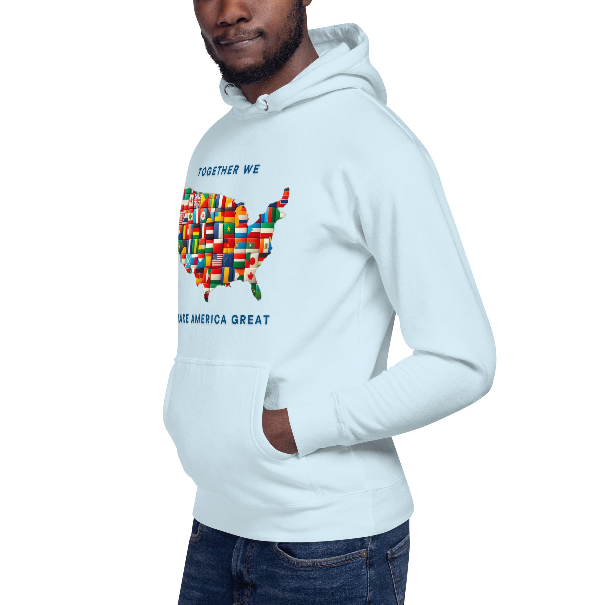 GBZ ★ Original Design Hoodie Together We Make America Great