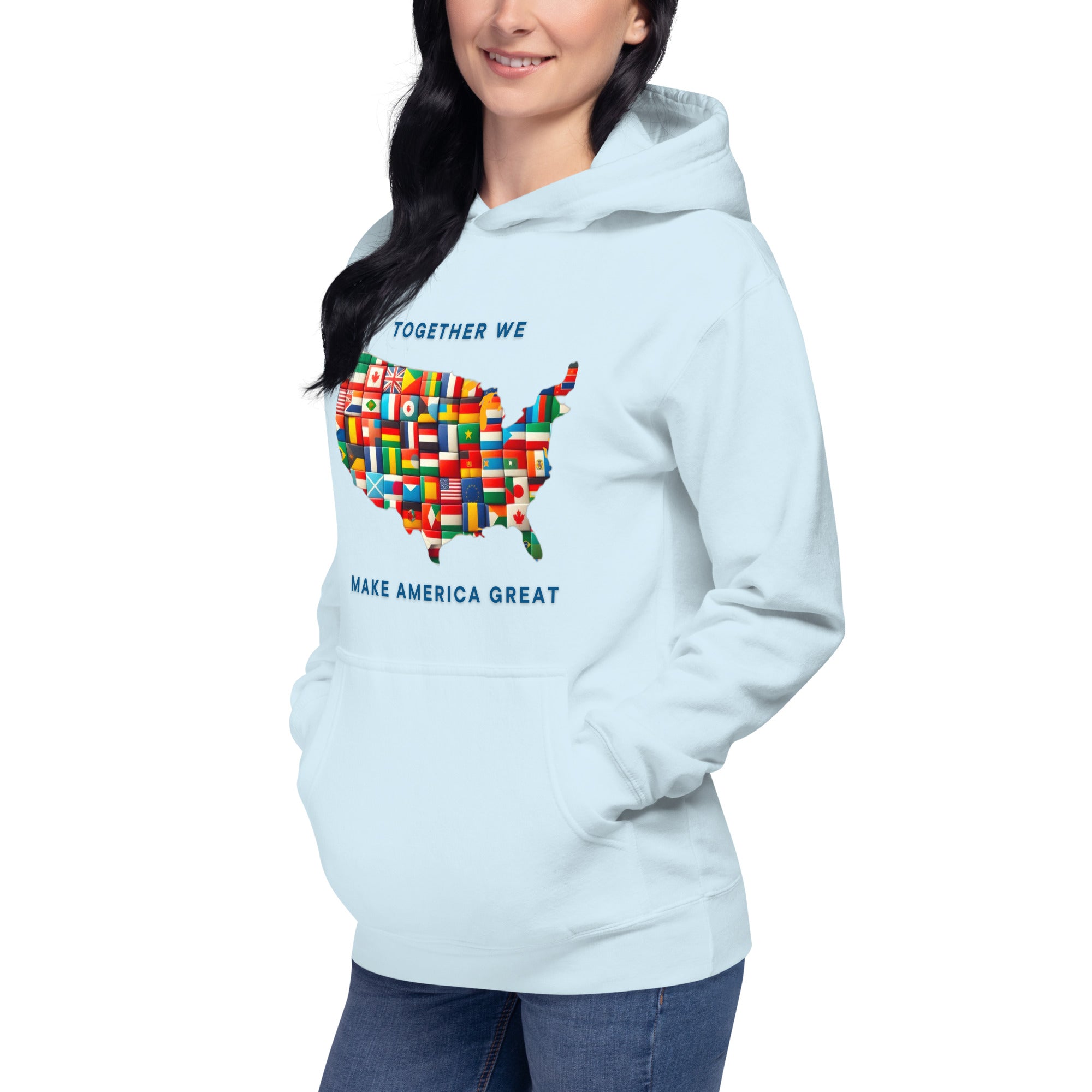 GBZ ★ Original Design Hoodie Together We Make America Great