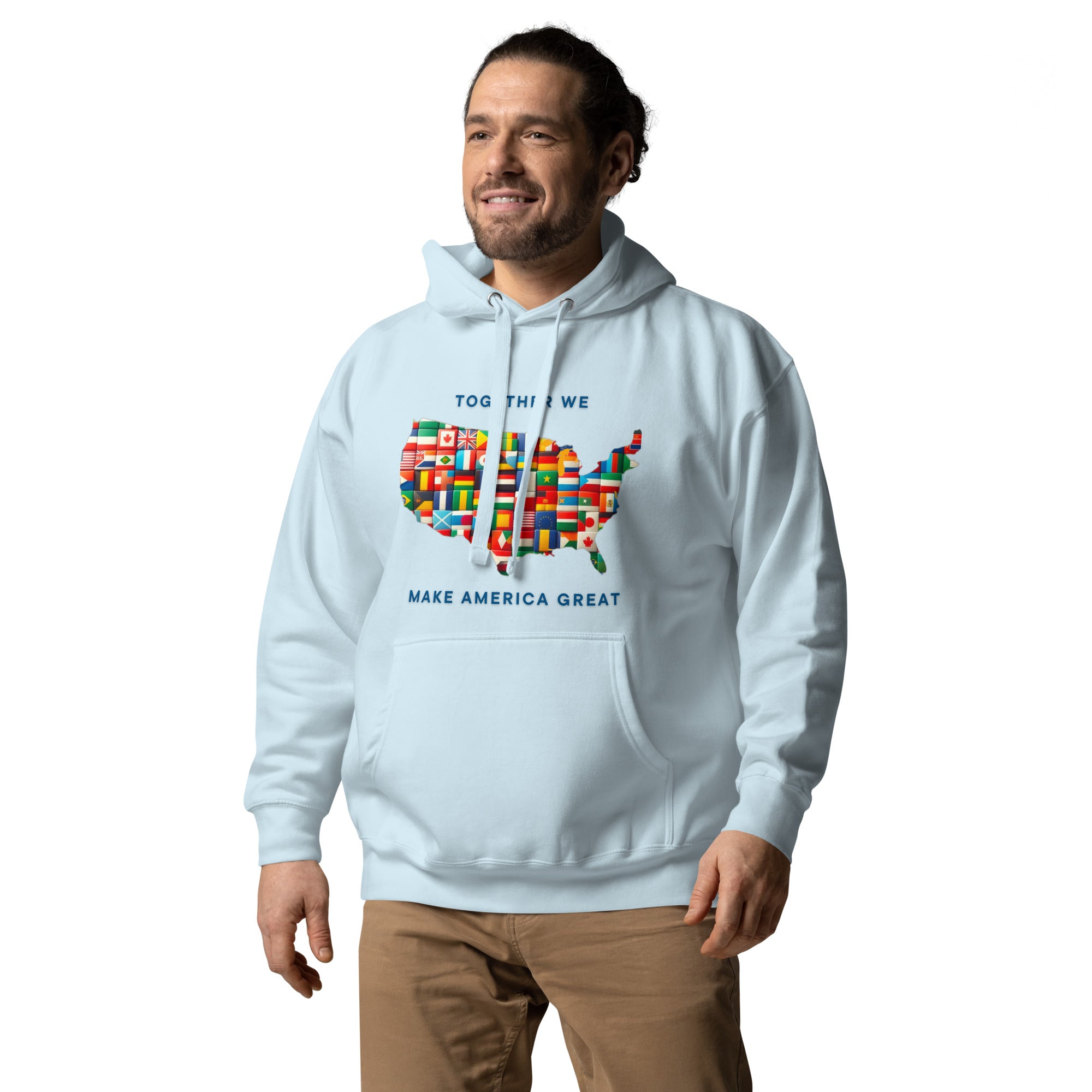 GBZ ★ Original Design Hoodie Together We Make America Great