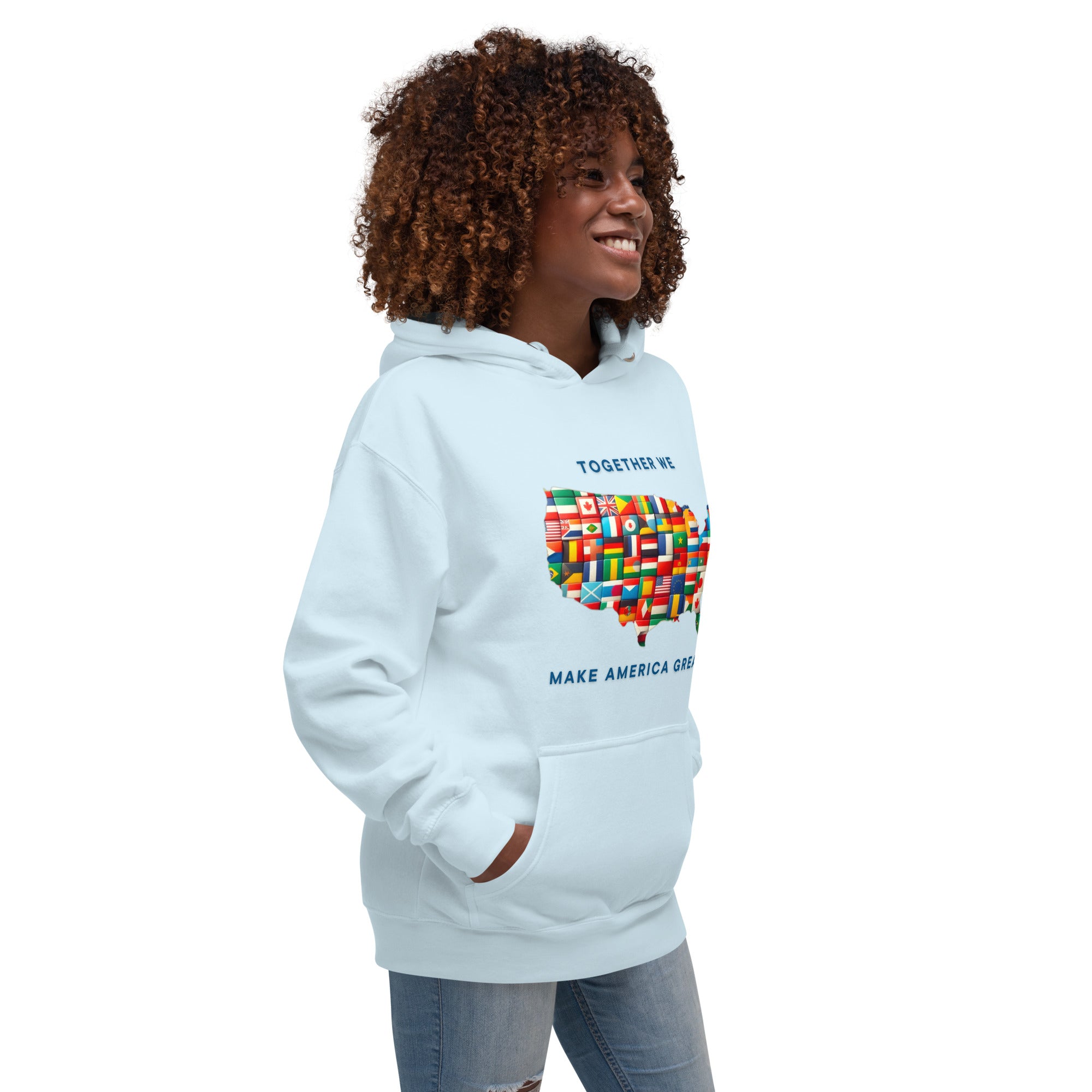 GBZ ★ Original Design Hoodie Together We Make America Great