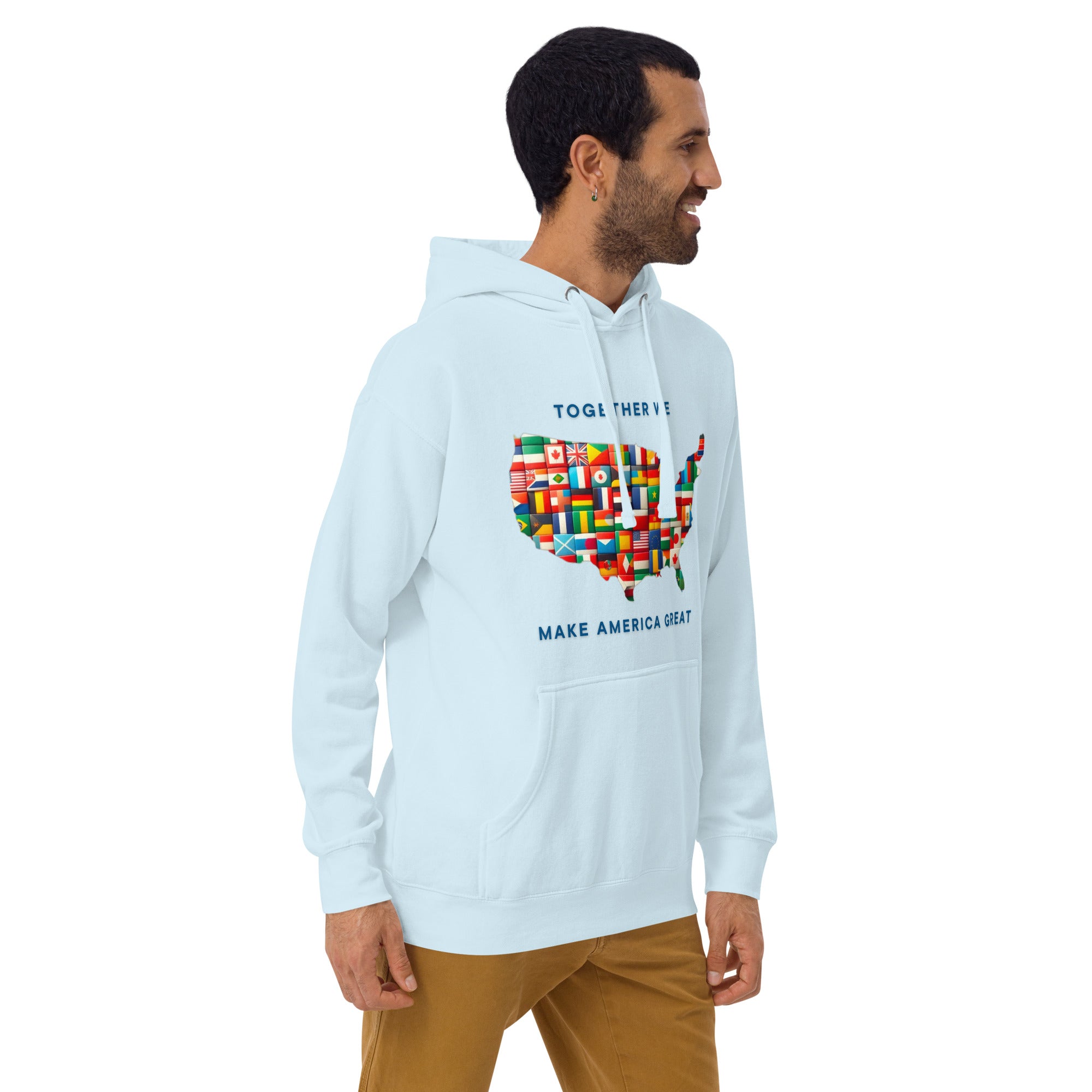 GBZ ★ Original Design Hoodie Together We Make America Great