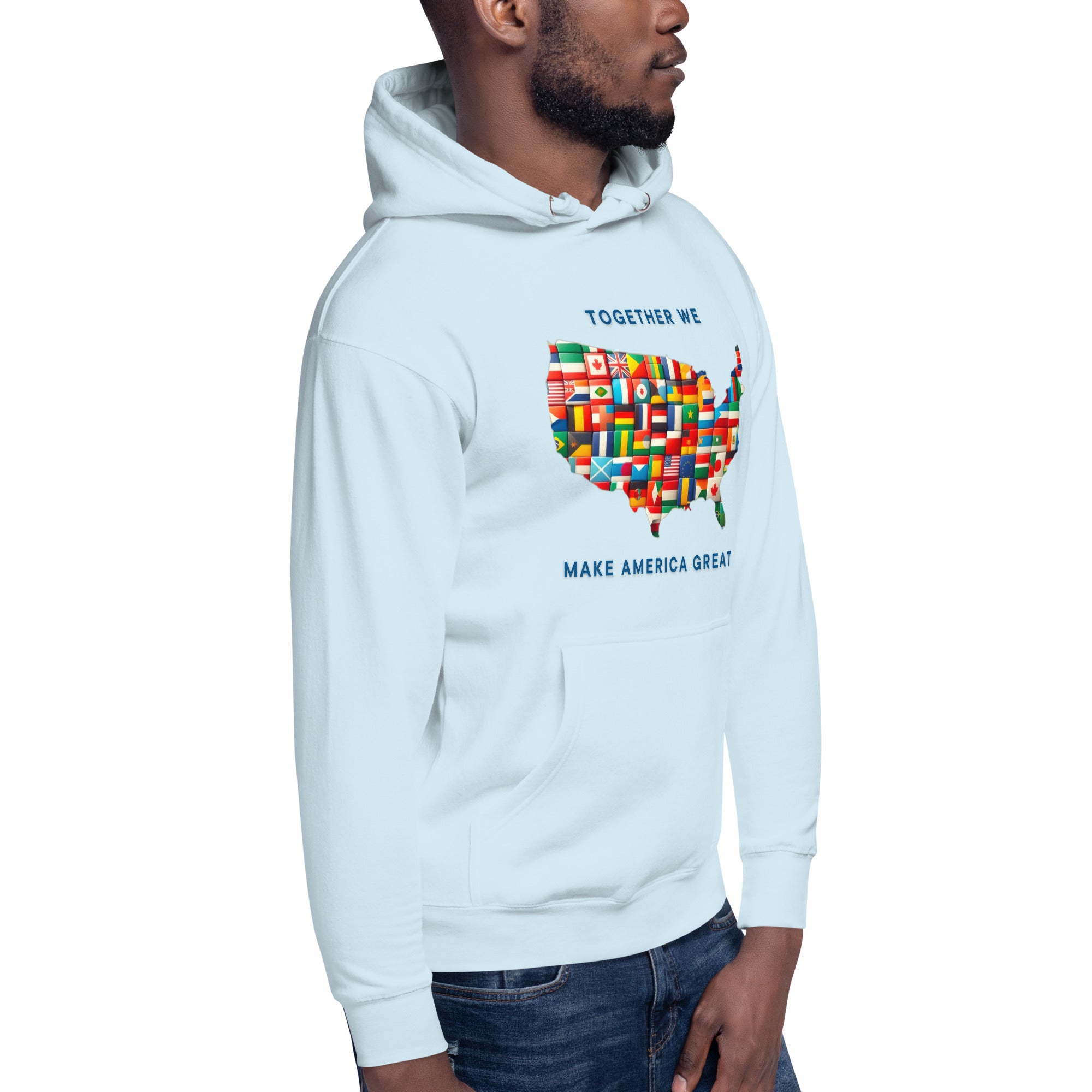 GBZ ★ Original Design Hoodie Together We Make America Great