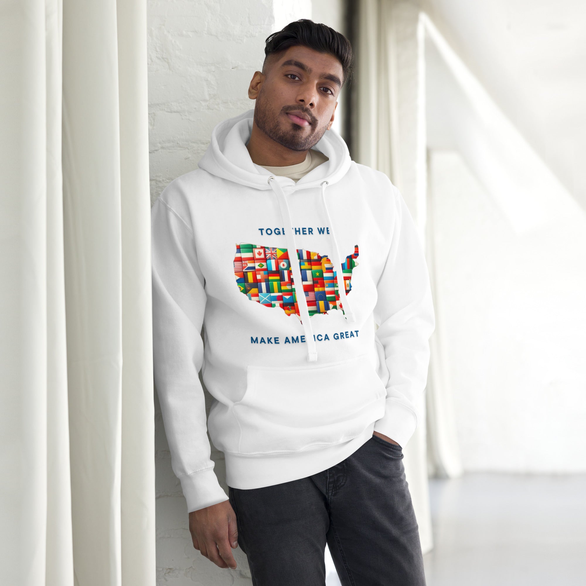 GBZ ★ Original Design Hoodie Together We Make America Great