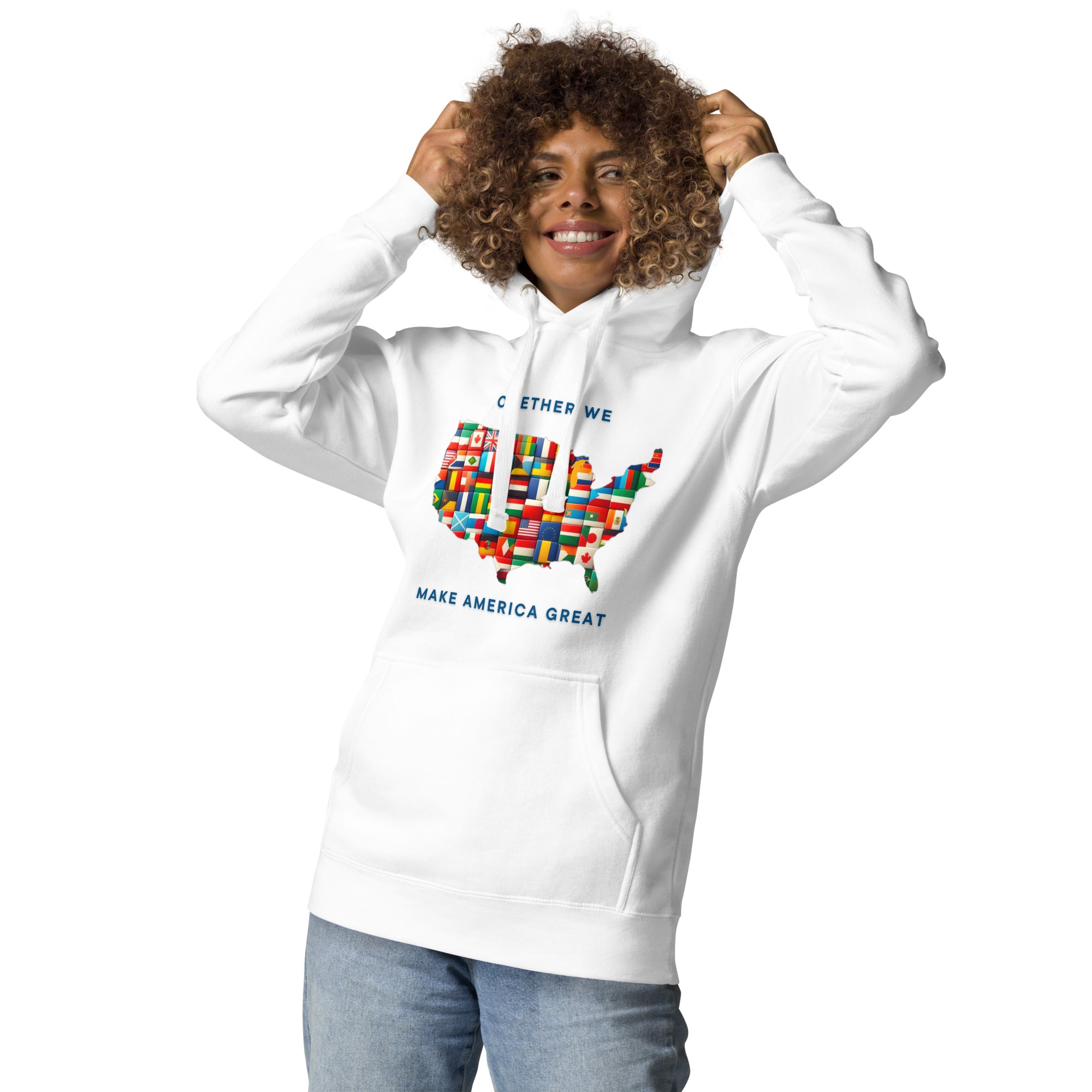 GBZ ★ Original Design Hoodie Together We Make America Great