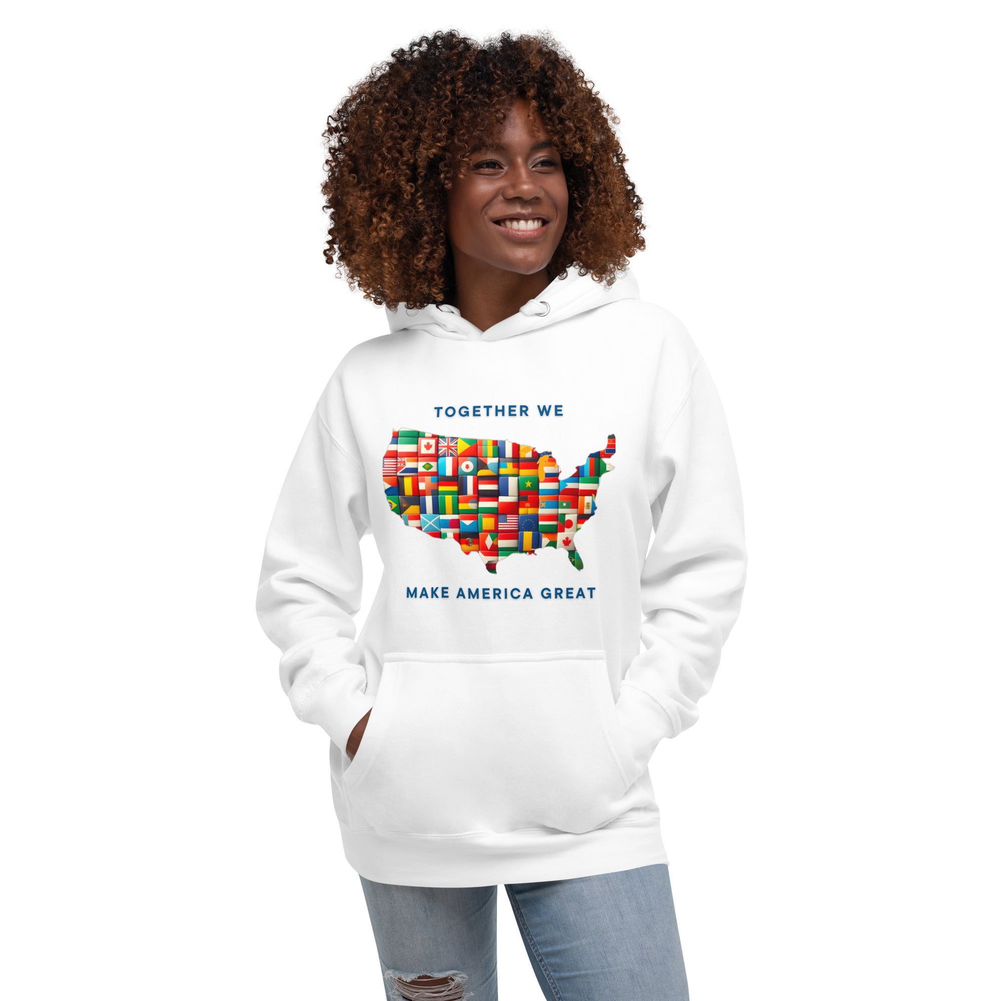 GBZ ★ Original Design Hoodie Together We Make America Great
