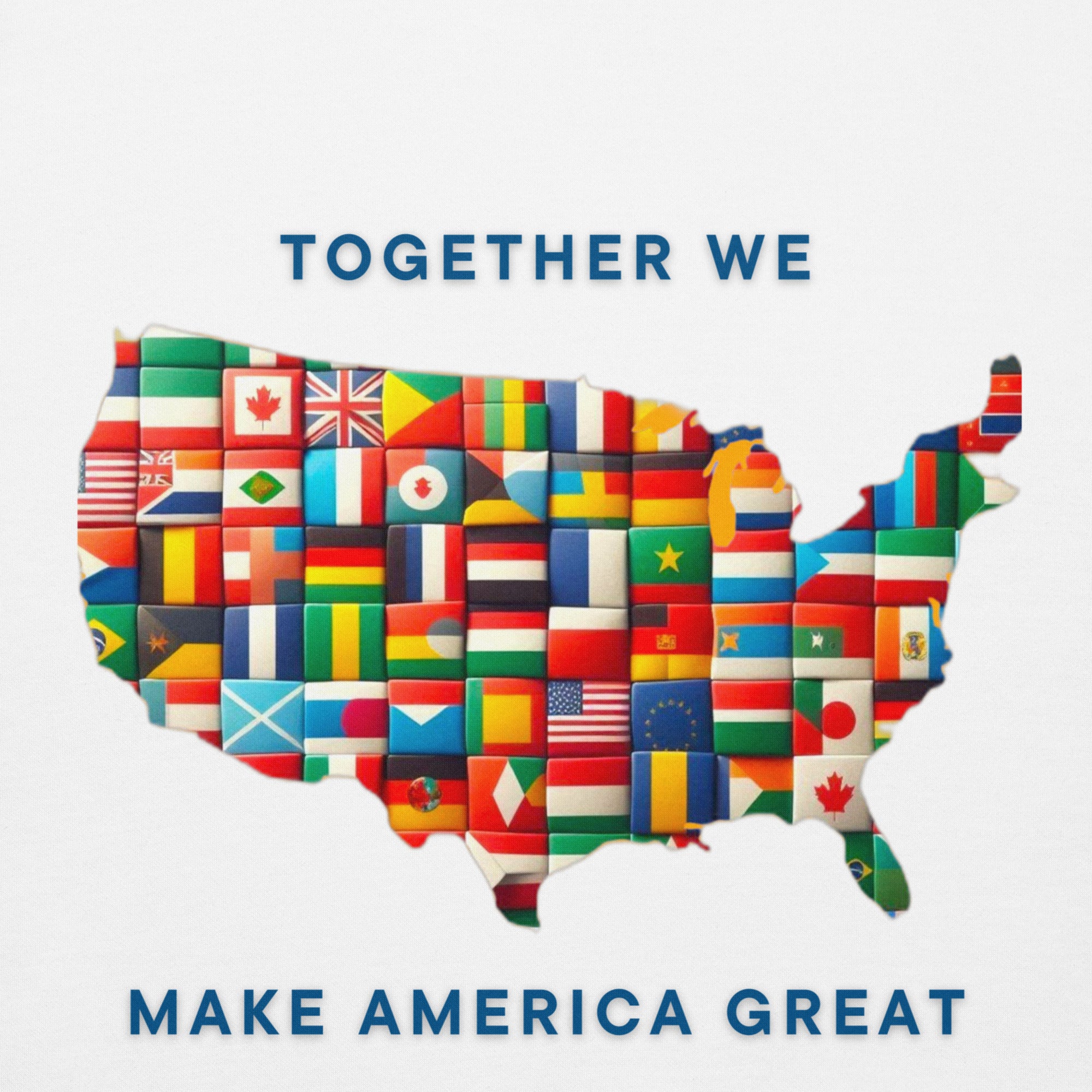 GBZ ★ Original Design Hoodie Together We Make America Great